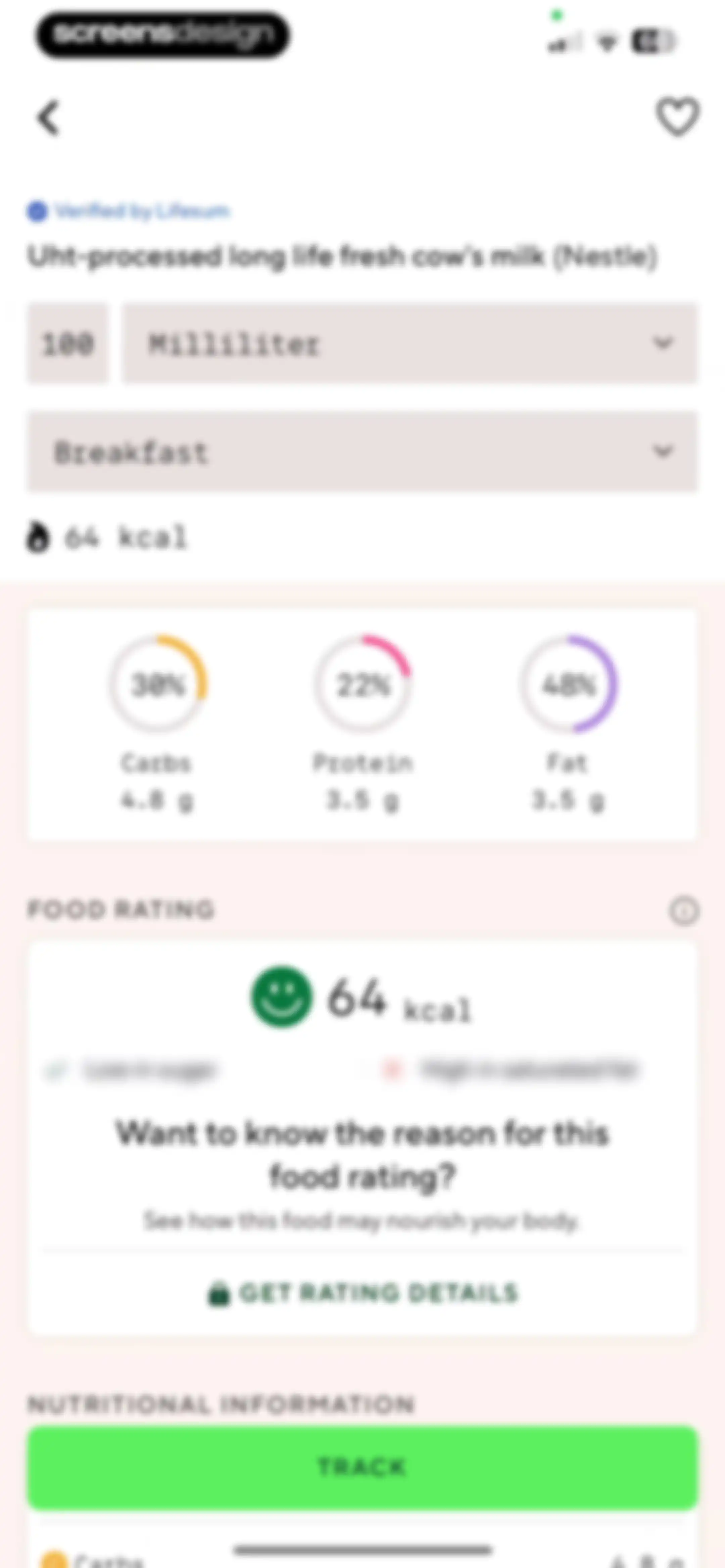 Lifesum: AI Calorie Counter screen 35