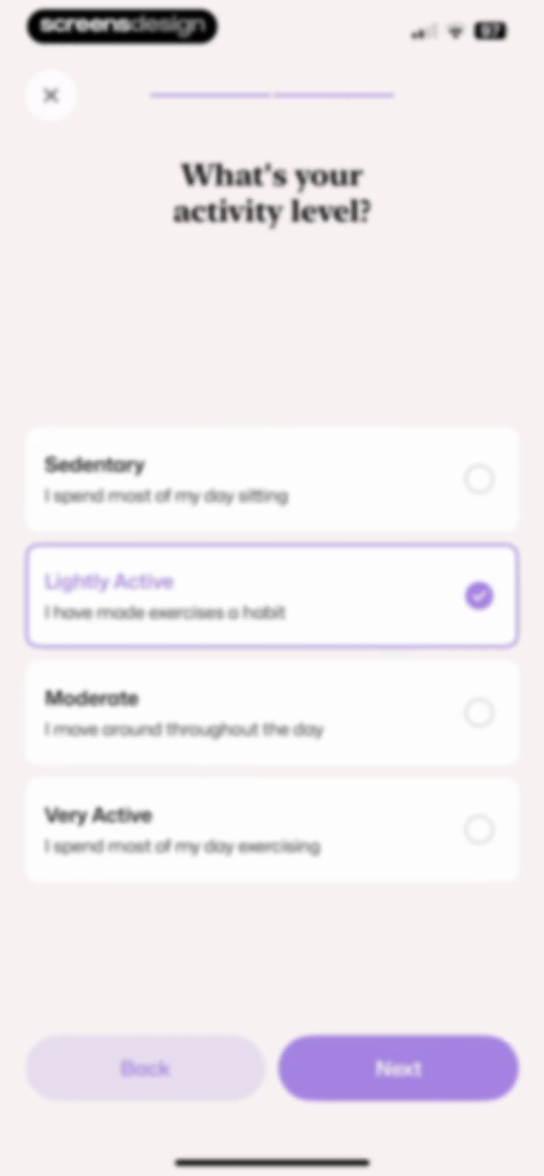 Well AI: Improve Well-being screen 96
