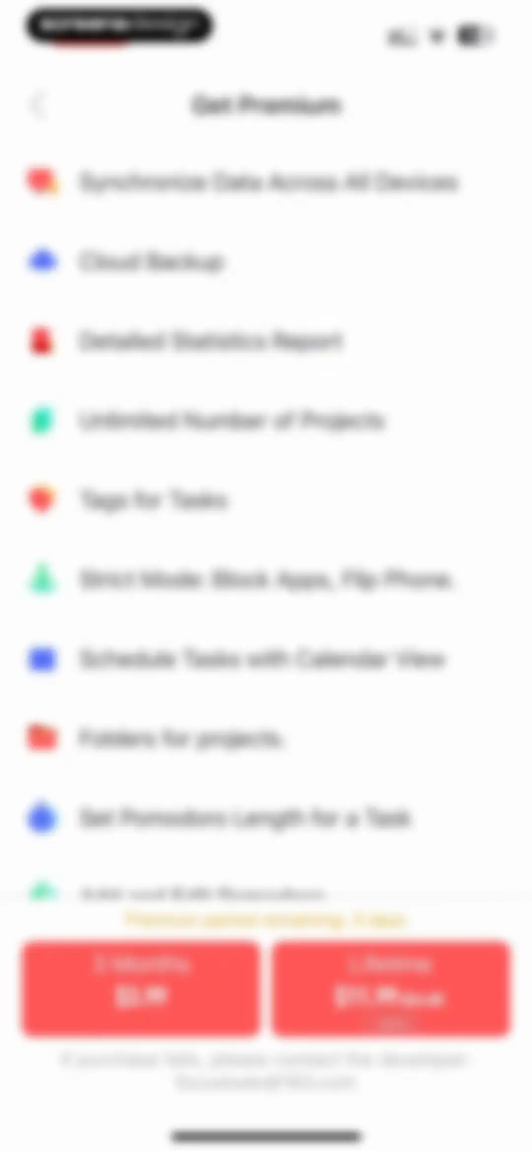 Focus To-Do: Focus Timer&Tasks screen 101