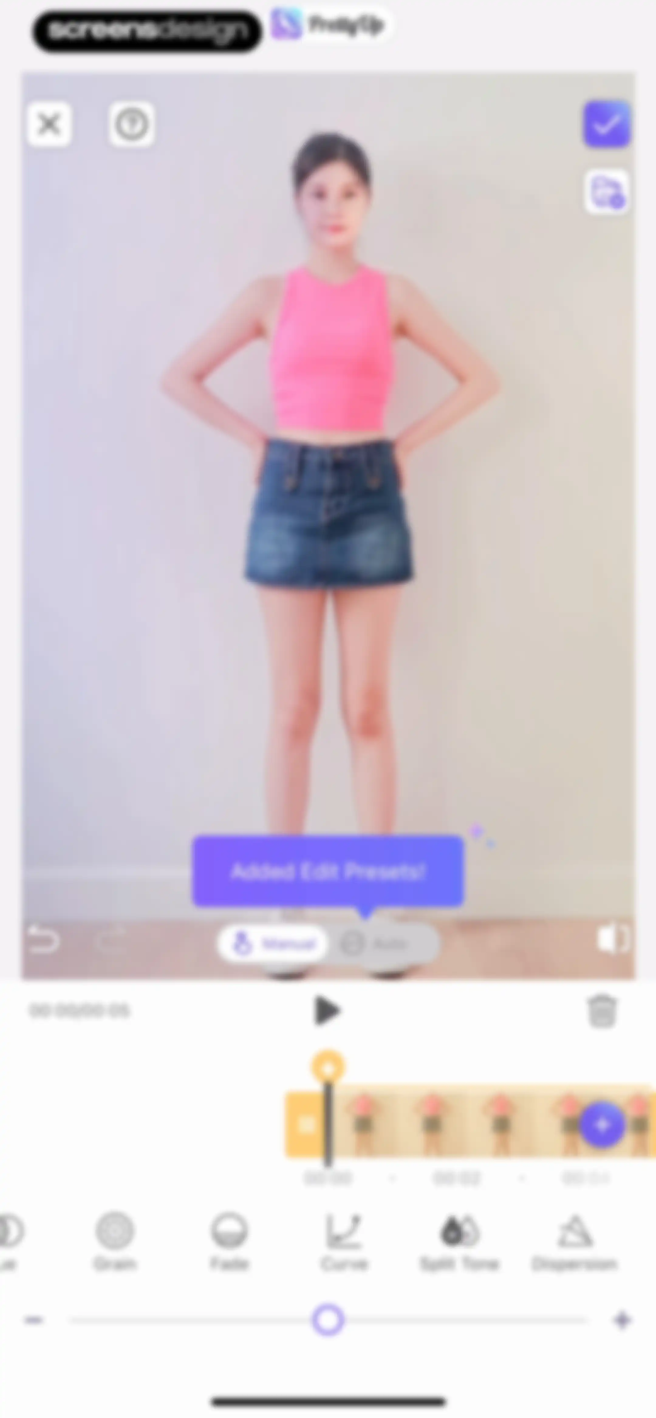 PrettyUp - Body Editor Video screen 59