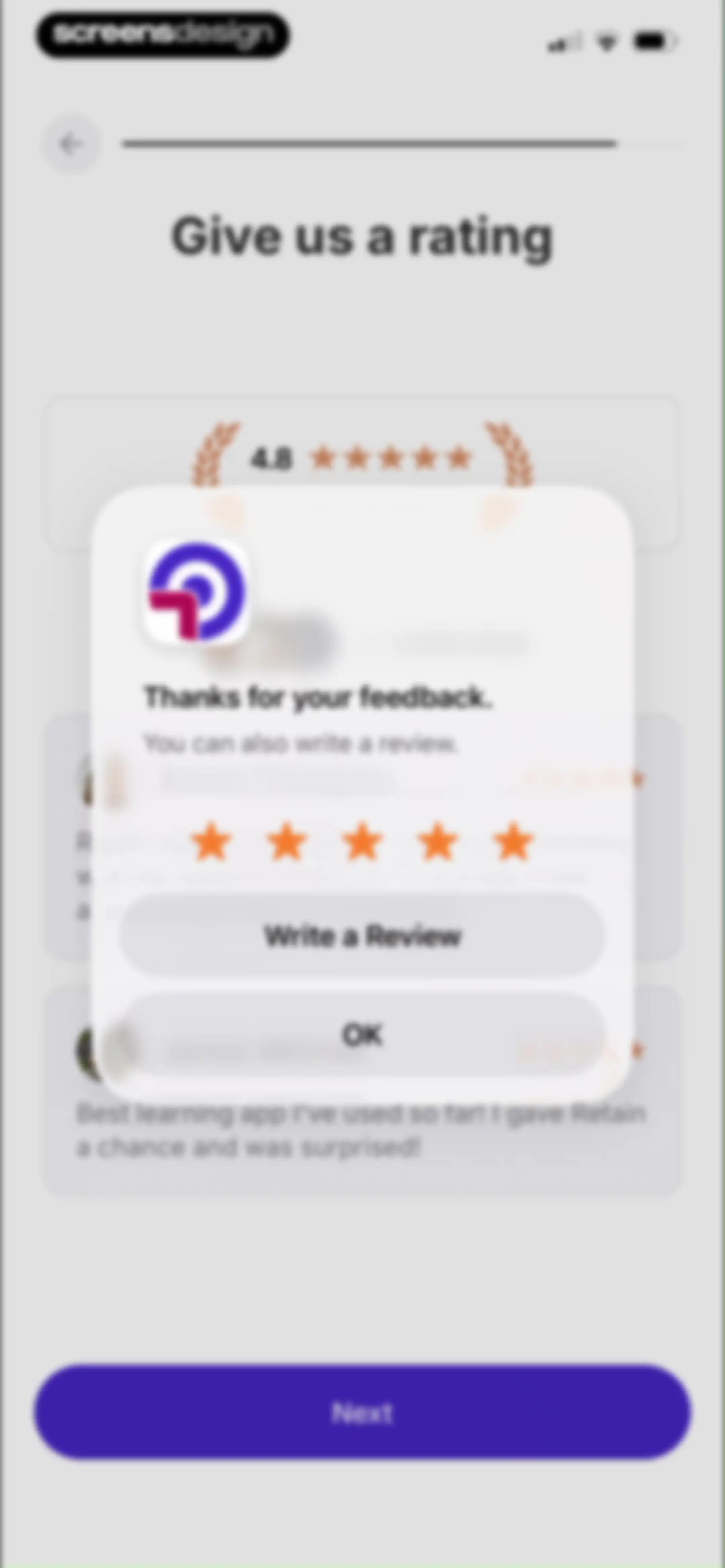 Retain Cards: AI Flashcards screen 21