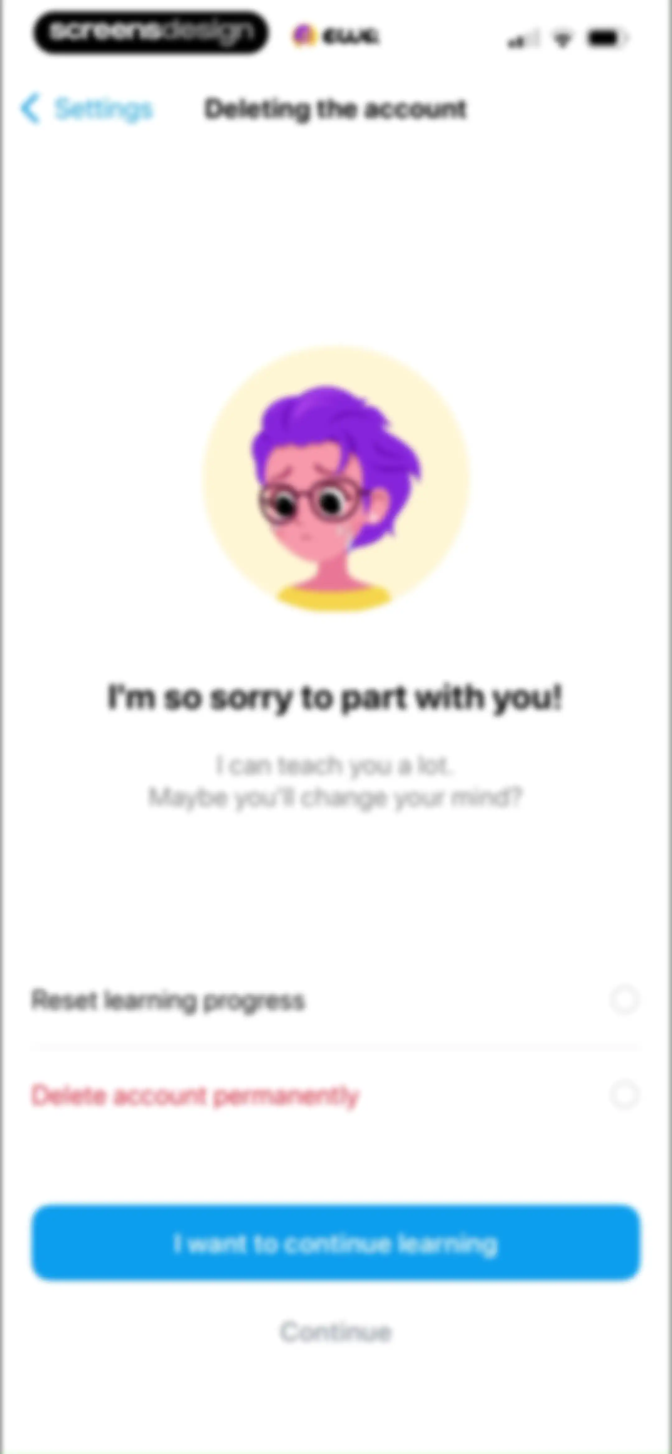 EWA: Learn Languages screen 187