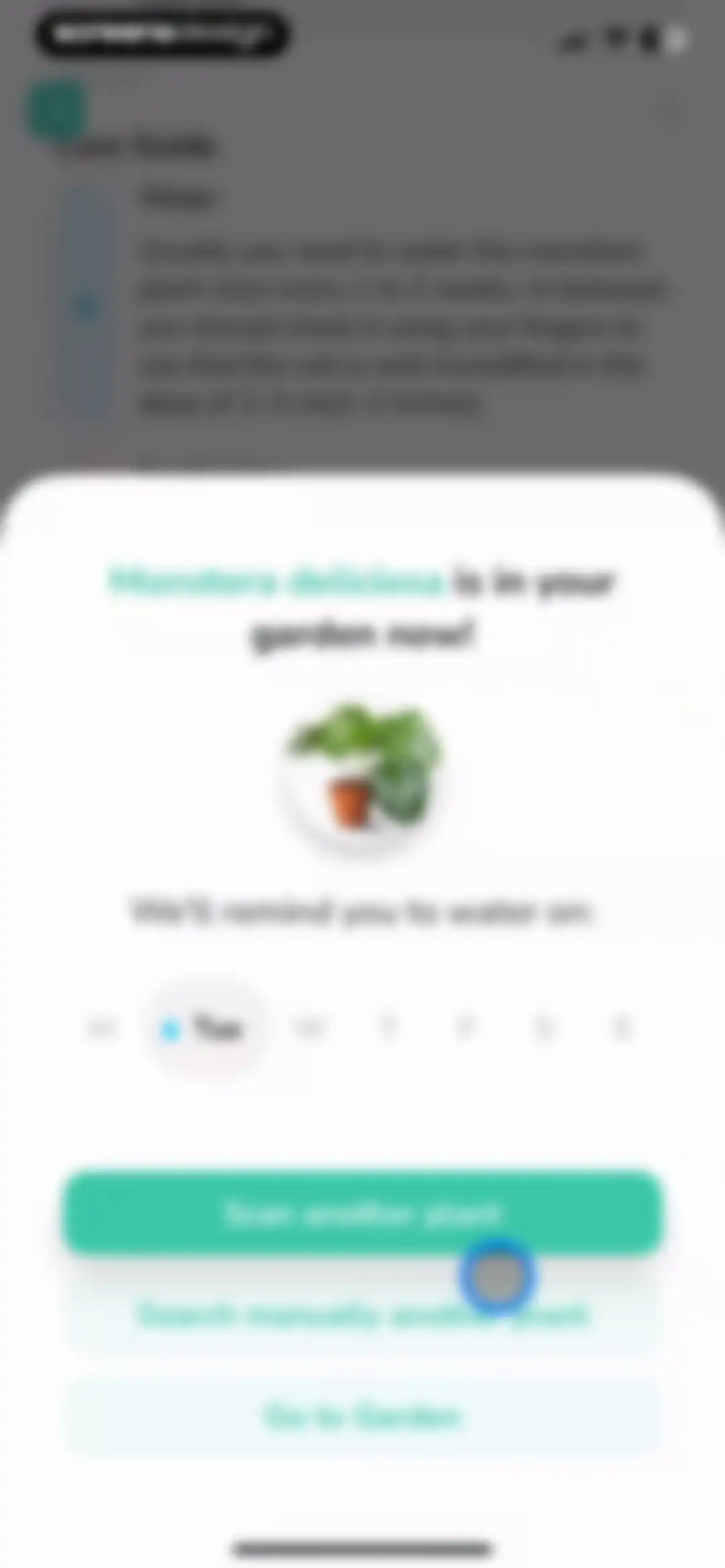 Plant Identifier - PlantMe screen 21