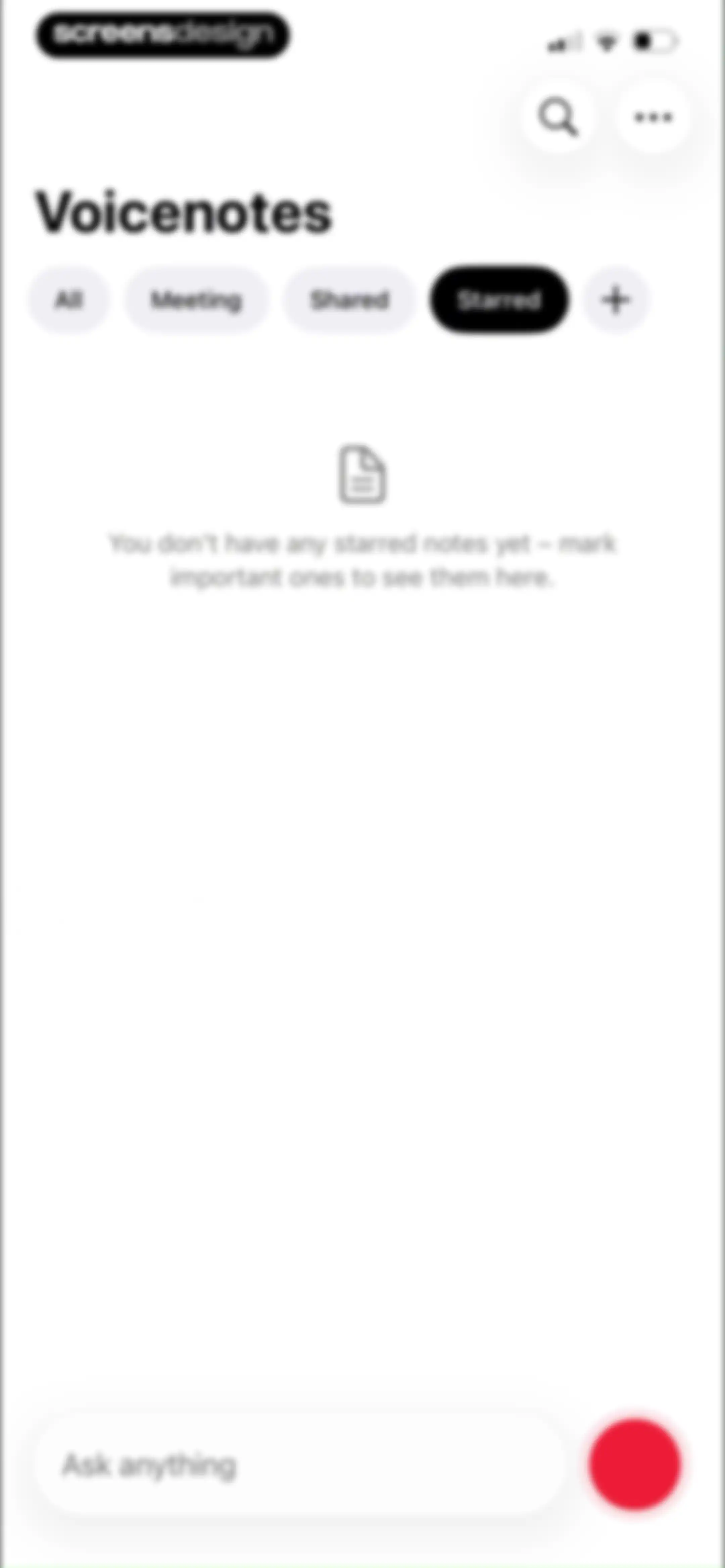 Voicenotes AI Notes & Meetings screen 46