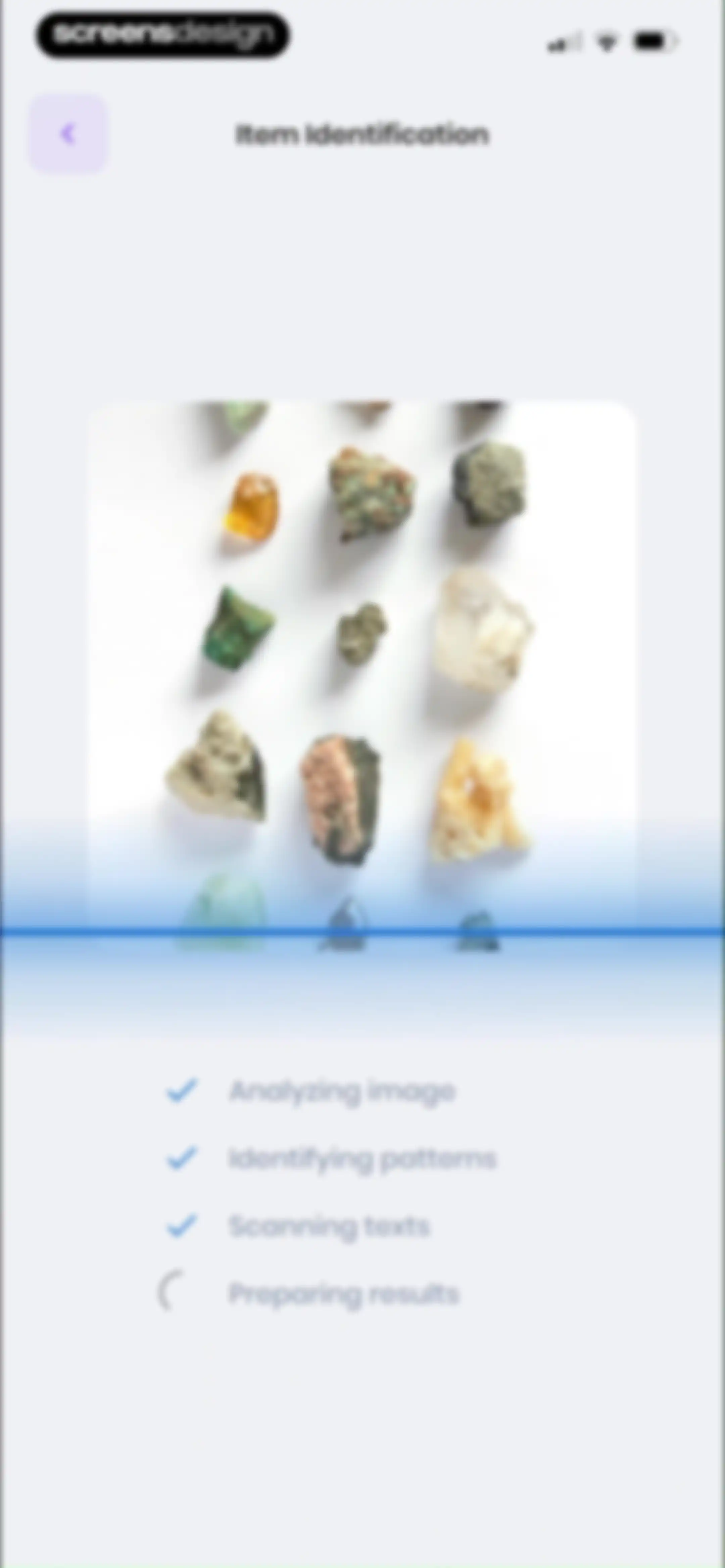 RockIn Rock & Mineral identify screen 48