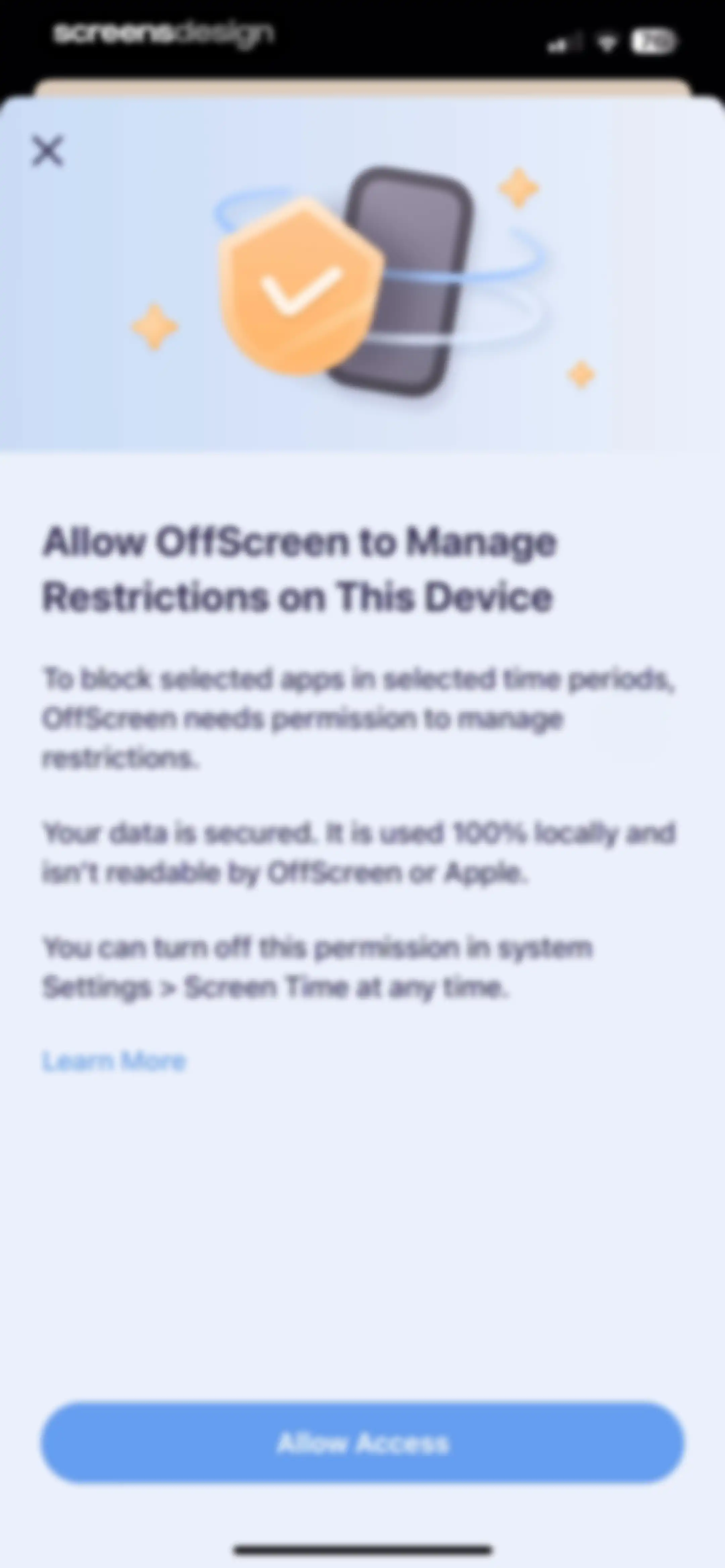 OffScreen: Screen Time Control screen 29