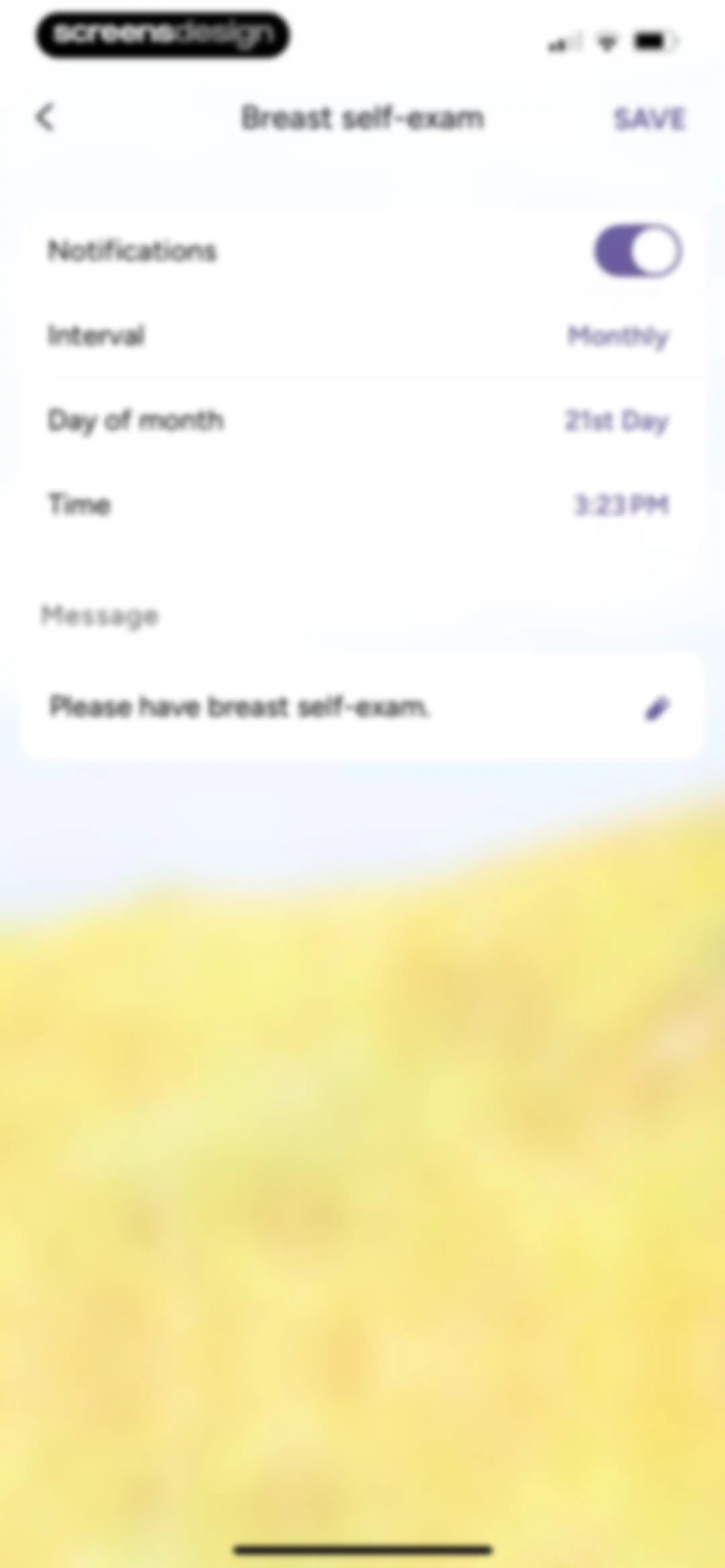 Period Tracker Period Calendar screen 182