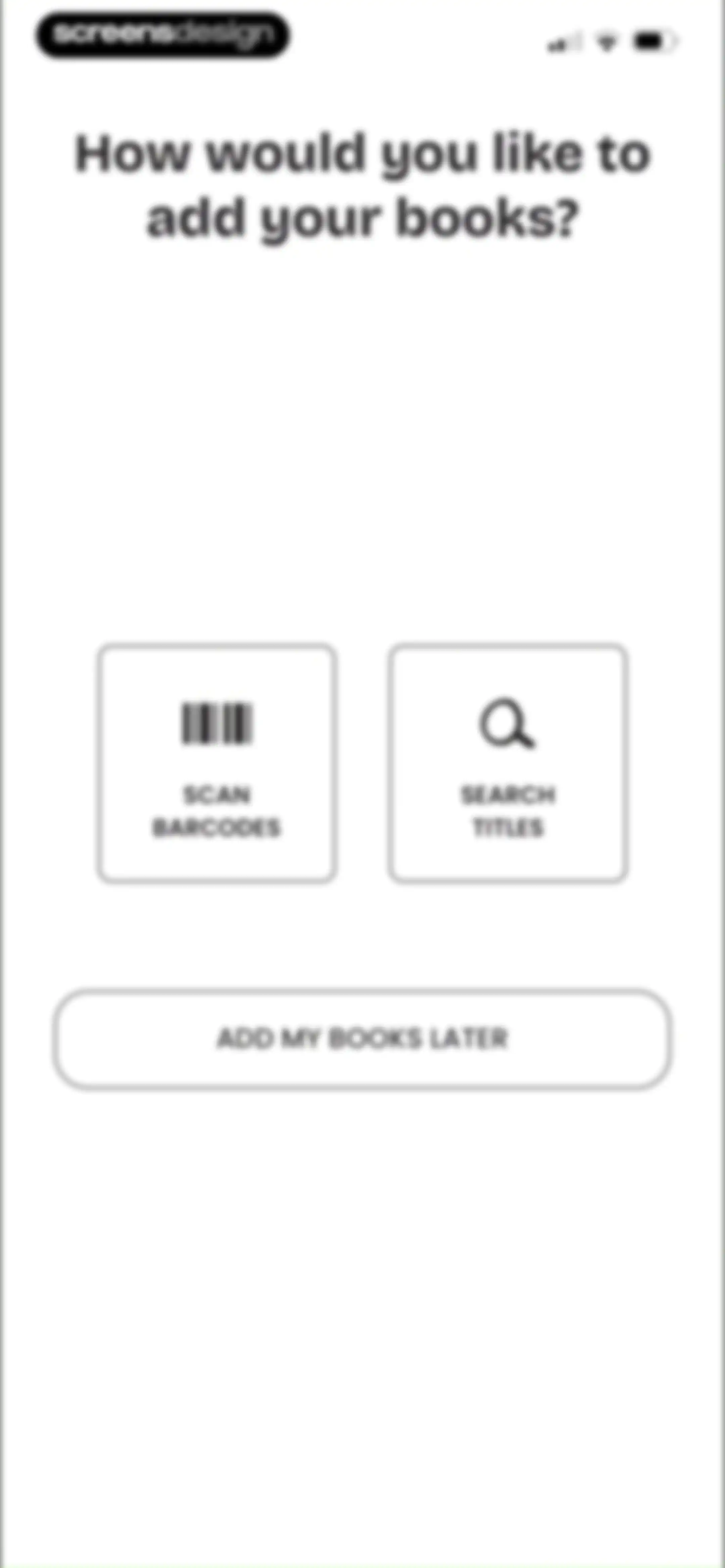 CookShelf: Search Cookbooks screen 23