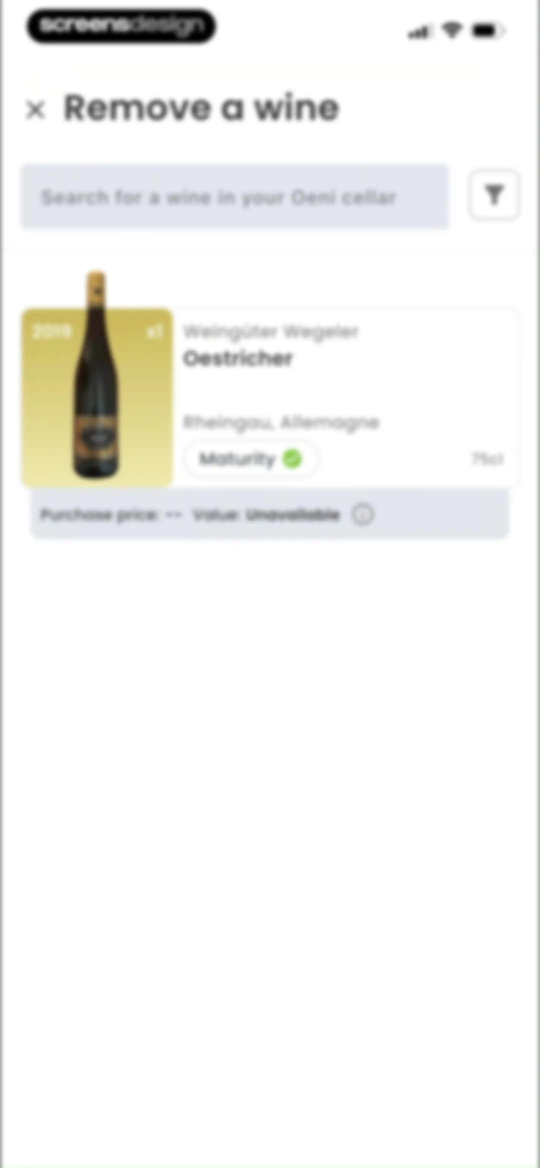 Oeni: #1 Wine Cellar Manager screen 76