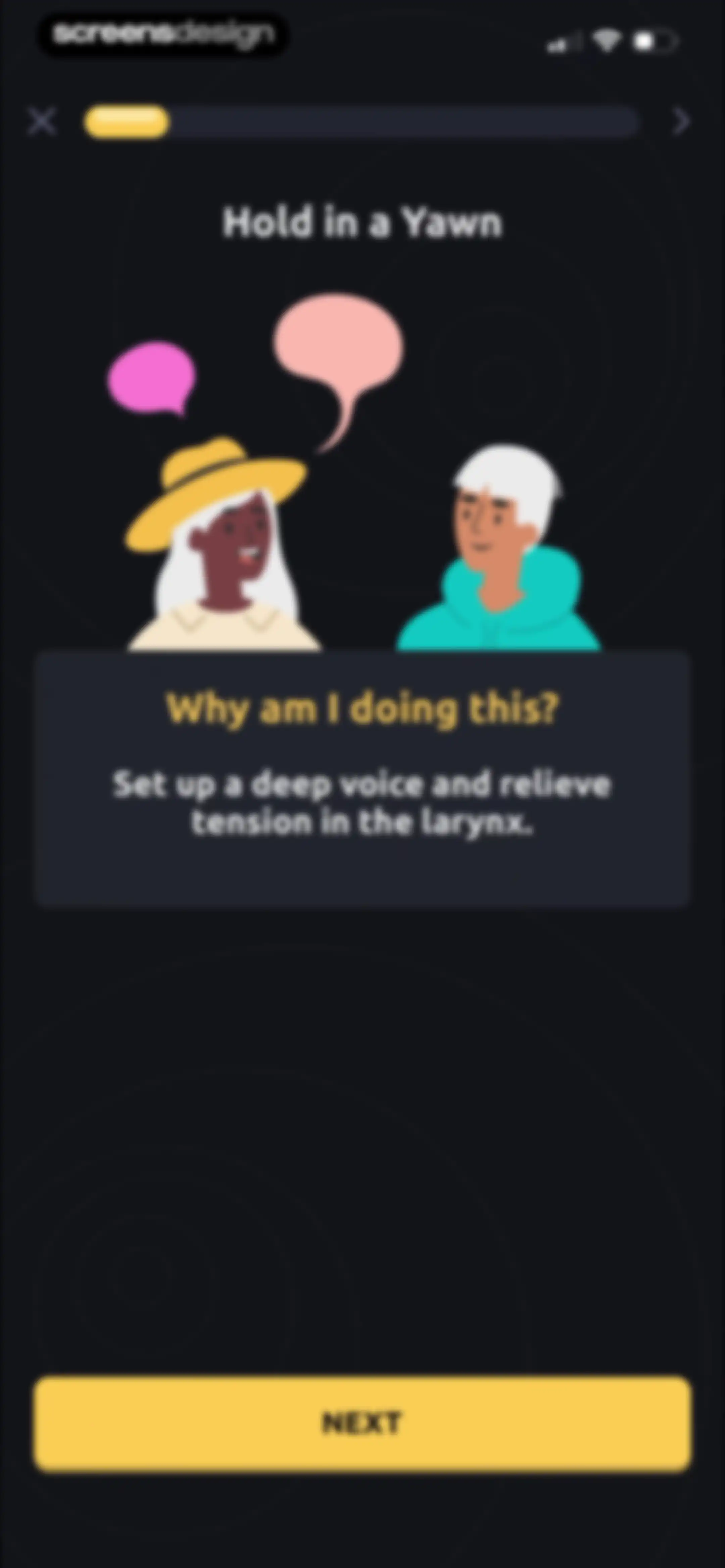 Vocal Image: AI Speaking Coach screen 102