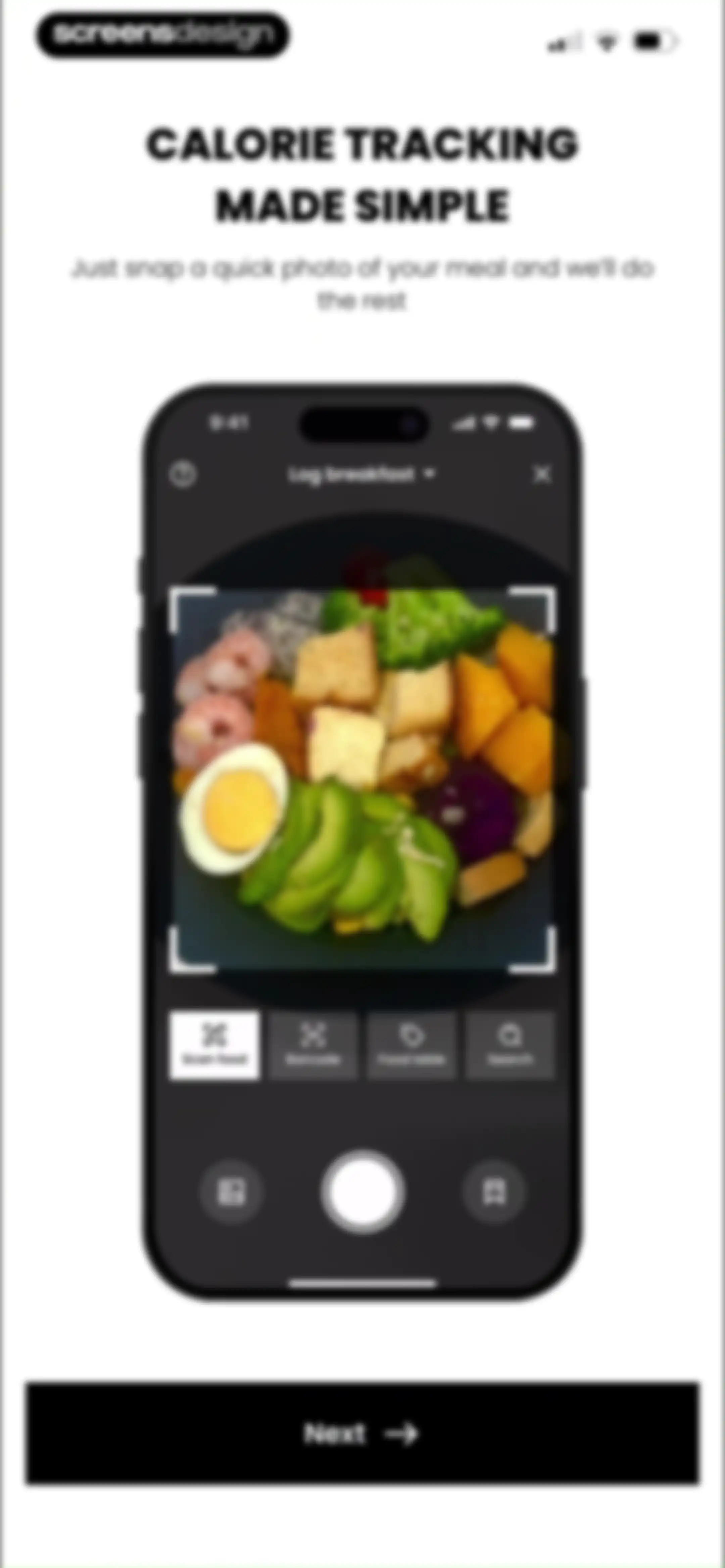 CalDiet - Food Analysis Pal screen 4