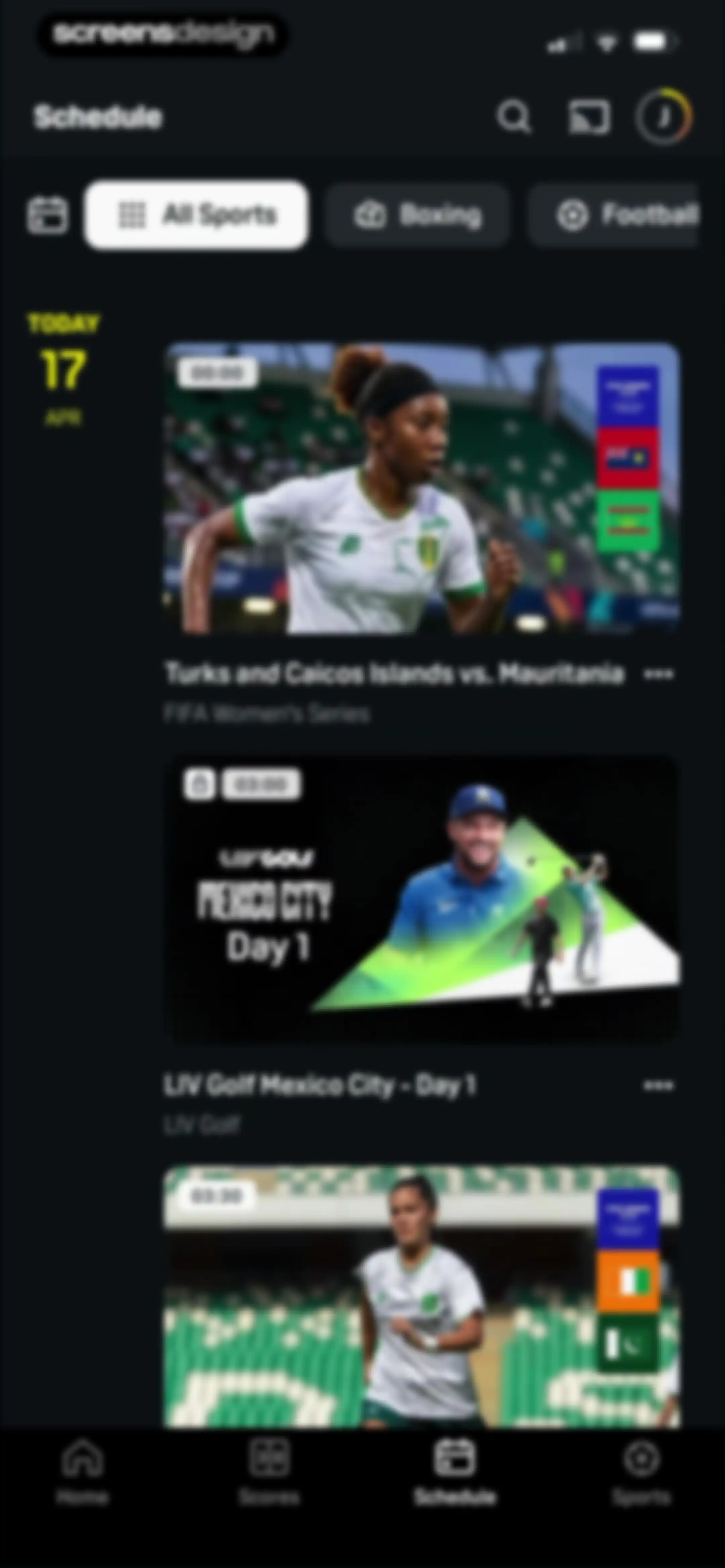 DAZN: Stream Live Sports screen 80