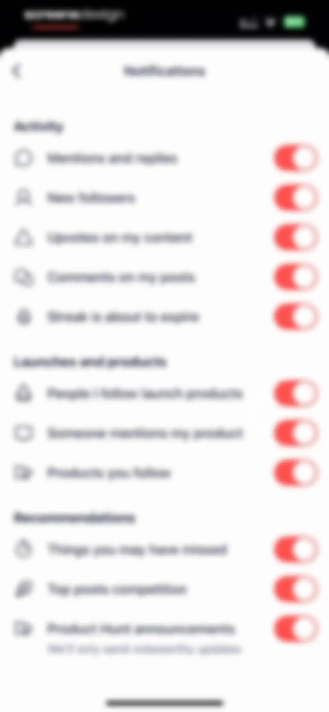 Product Hunt screen 125