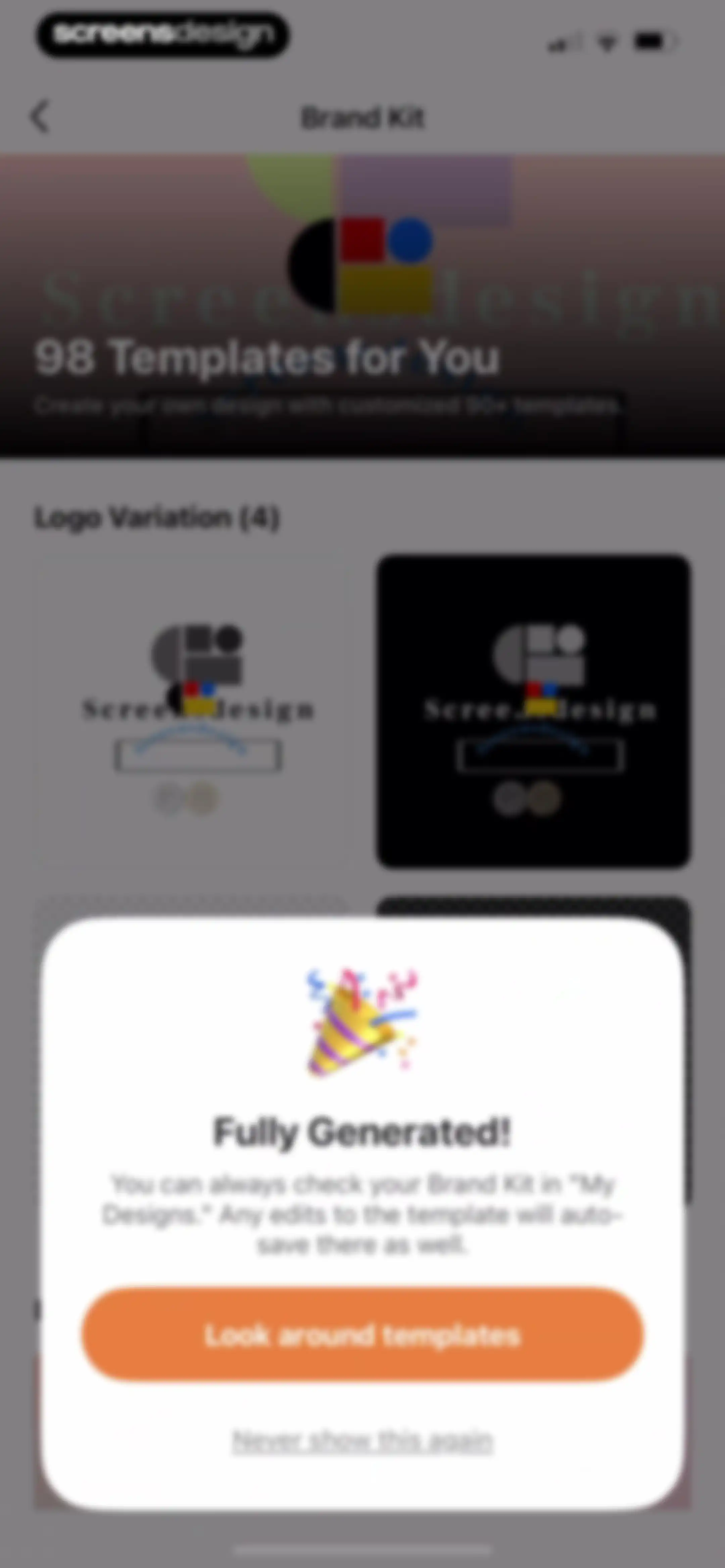 Boon: AI Logo Maker & Design screen 69
