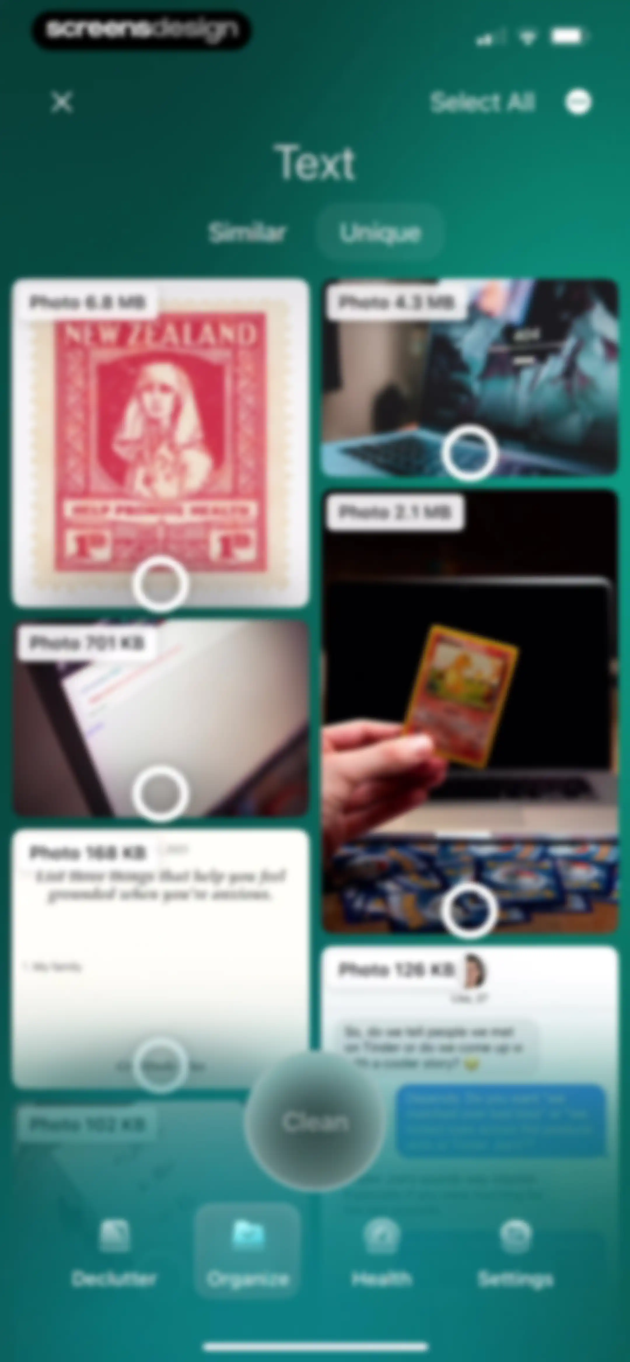 CleanMy®Phone: Cleanup Storage screen 69