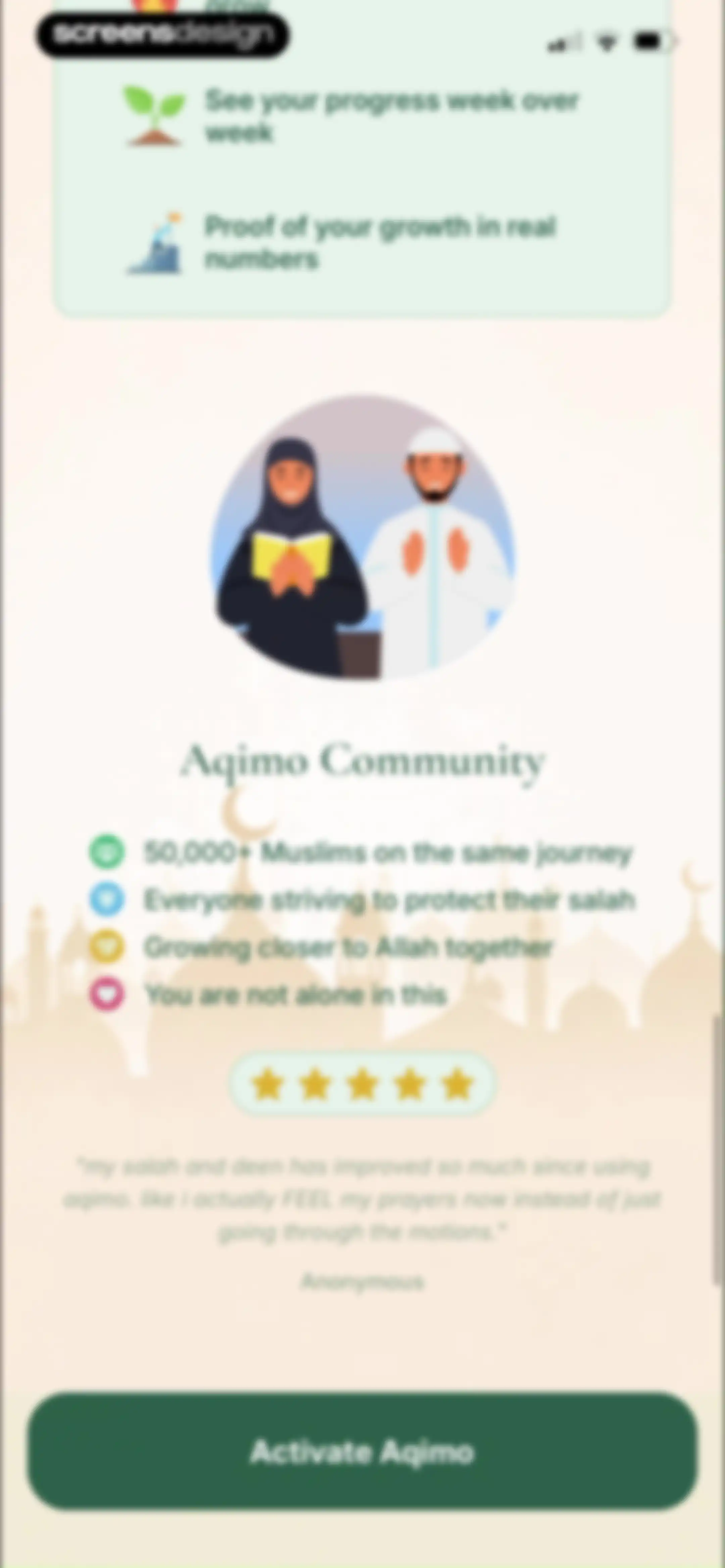 Aqimo: Salah Focus screen 23