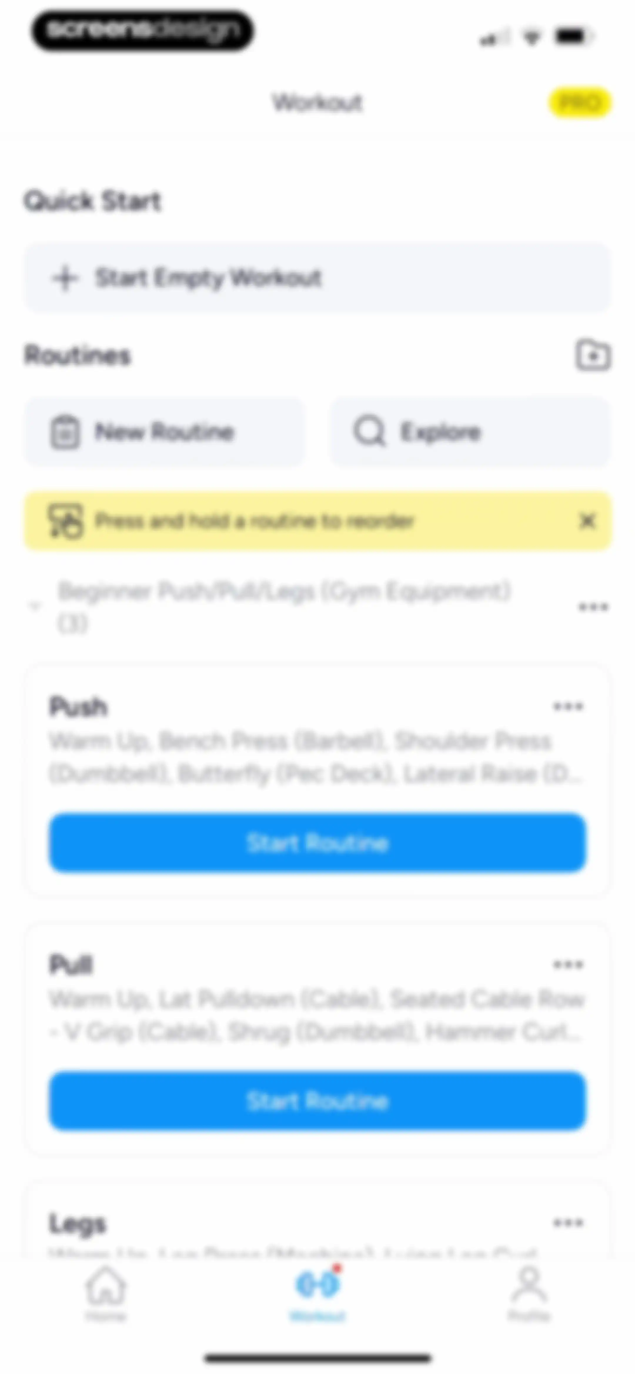 Hevy - Workout Tracker Gym Log screen 142