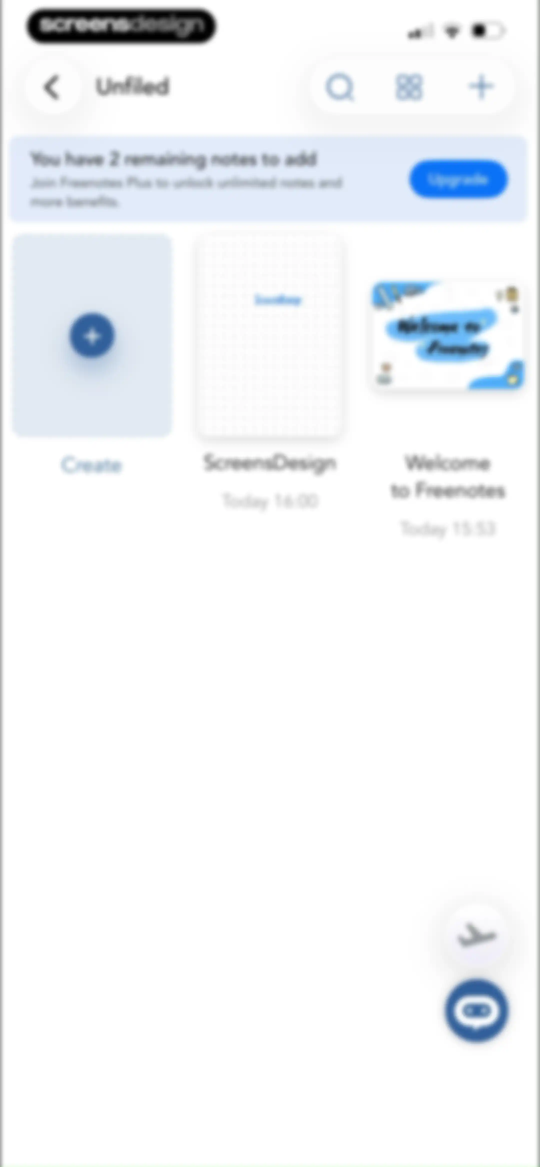 Freenotes®: AI Notes Taking screen 85