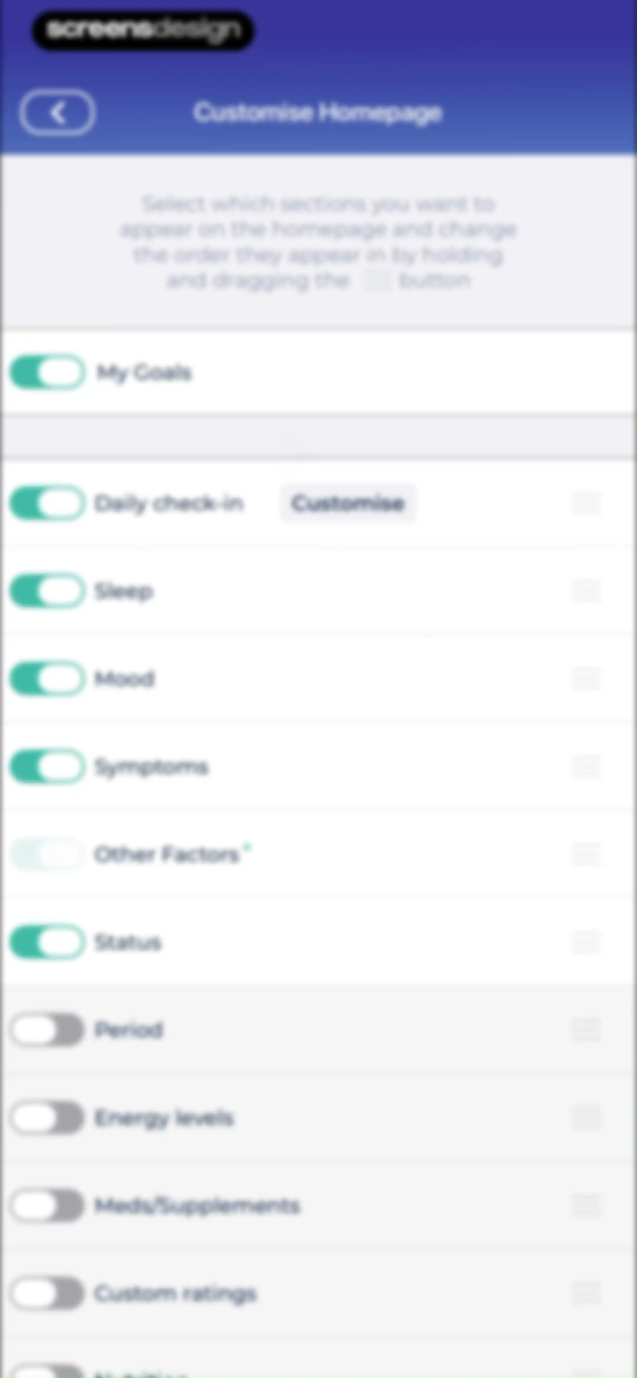 Bearable - Symptom Tracker screen 185
