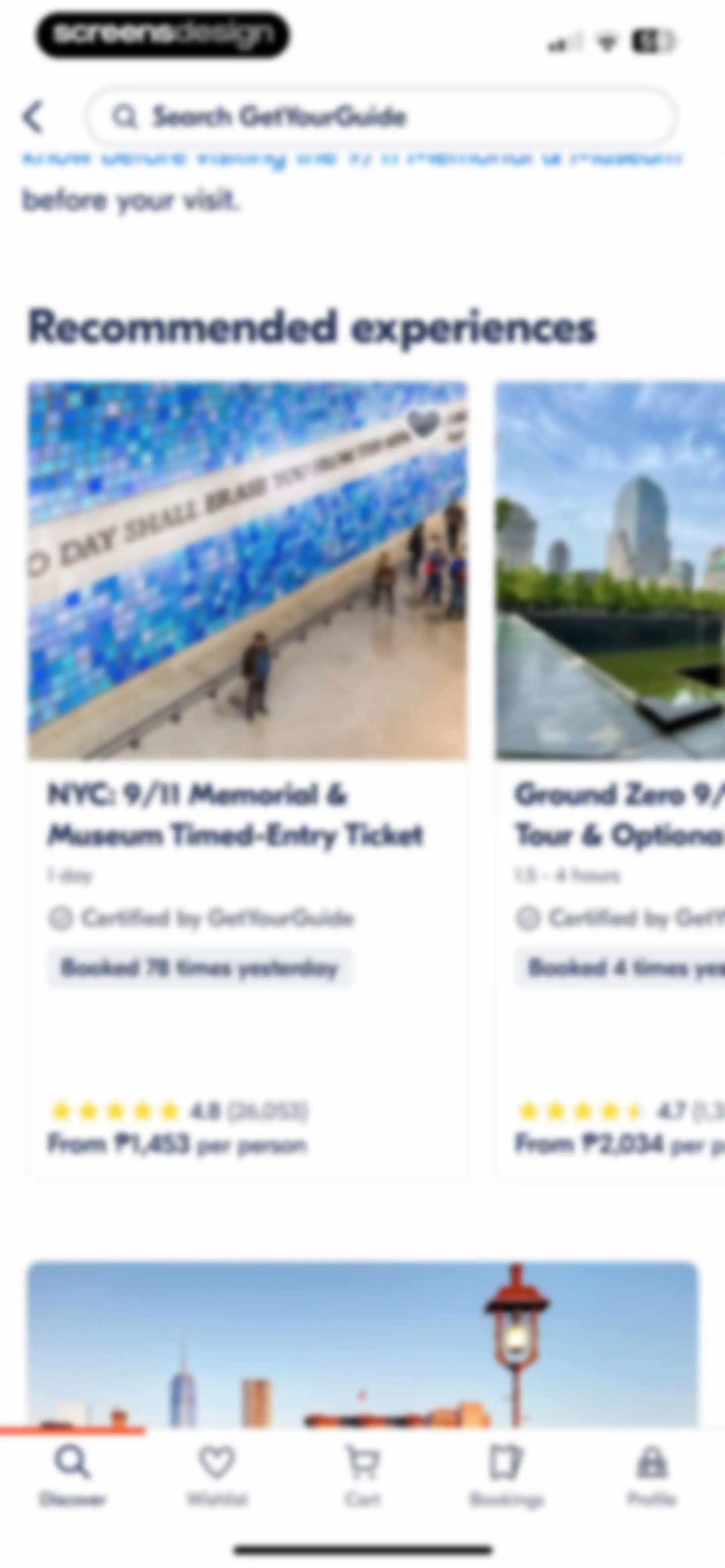 GetYourGuide: Plan & Book screen 19