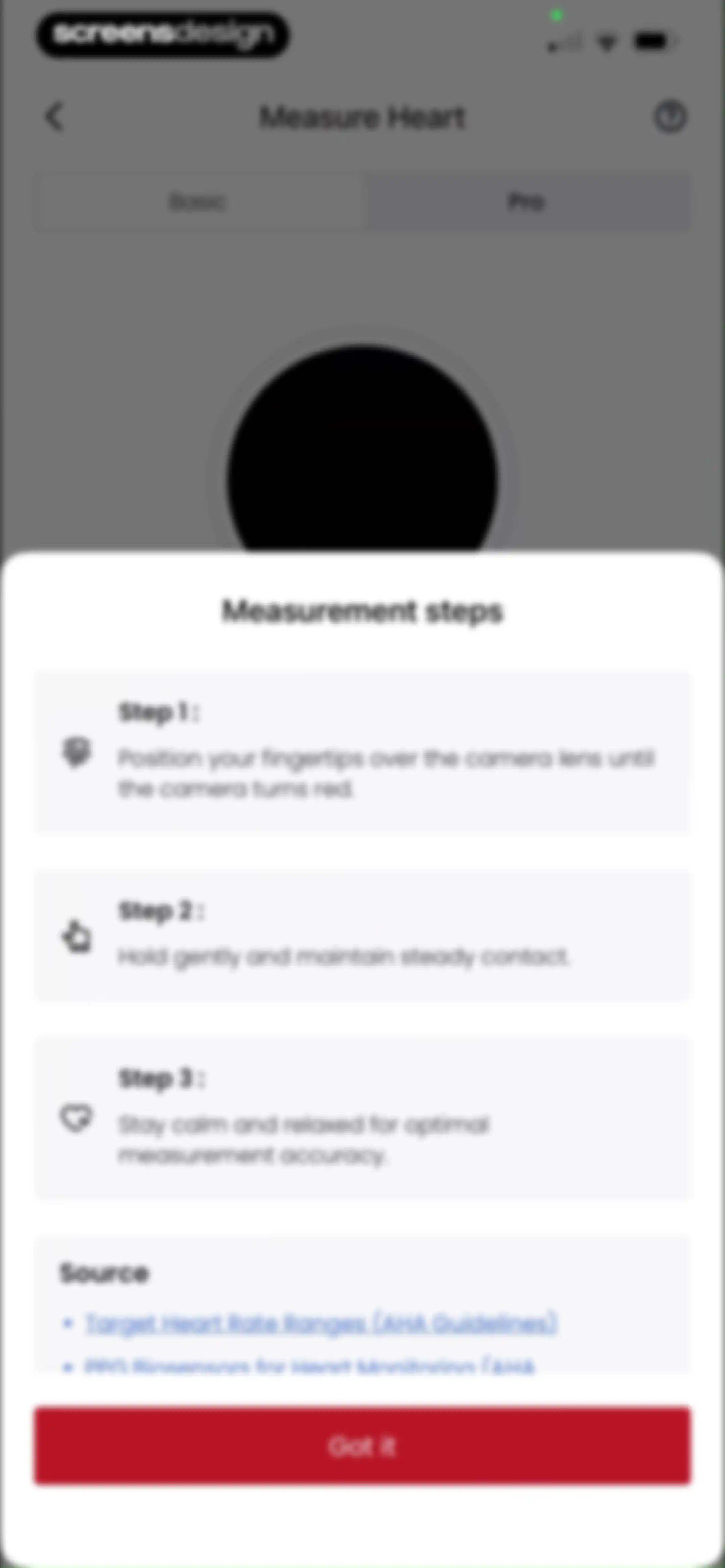 PulseFlow-Heart Rate Monitor screen 73