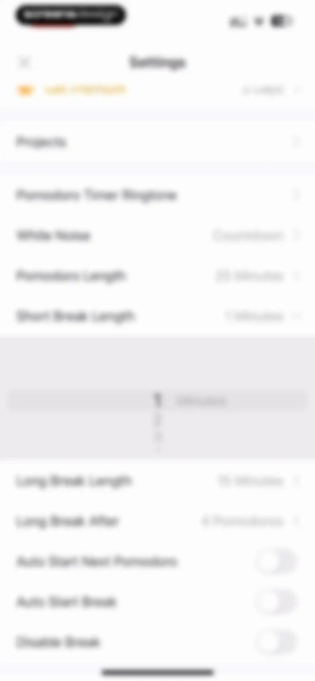 Focus To-Do: Focus Timer&Tasks screen 107