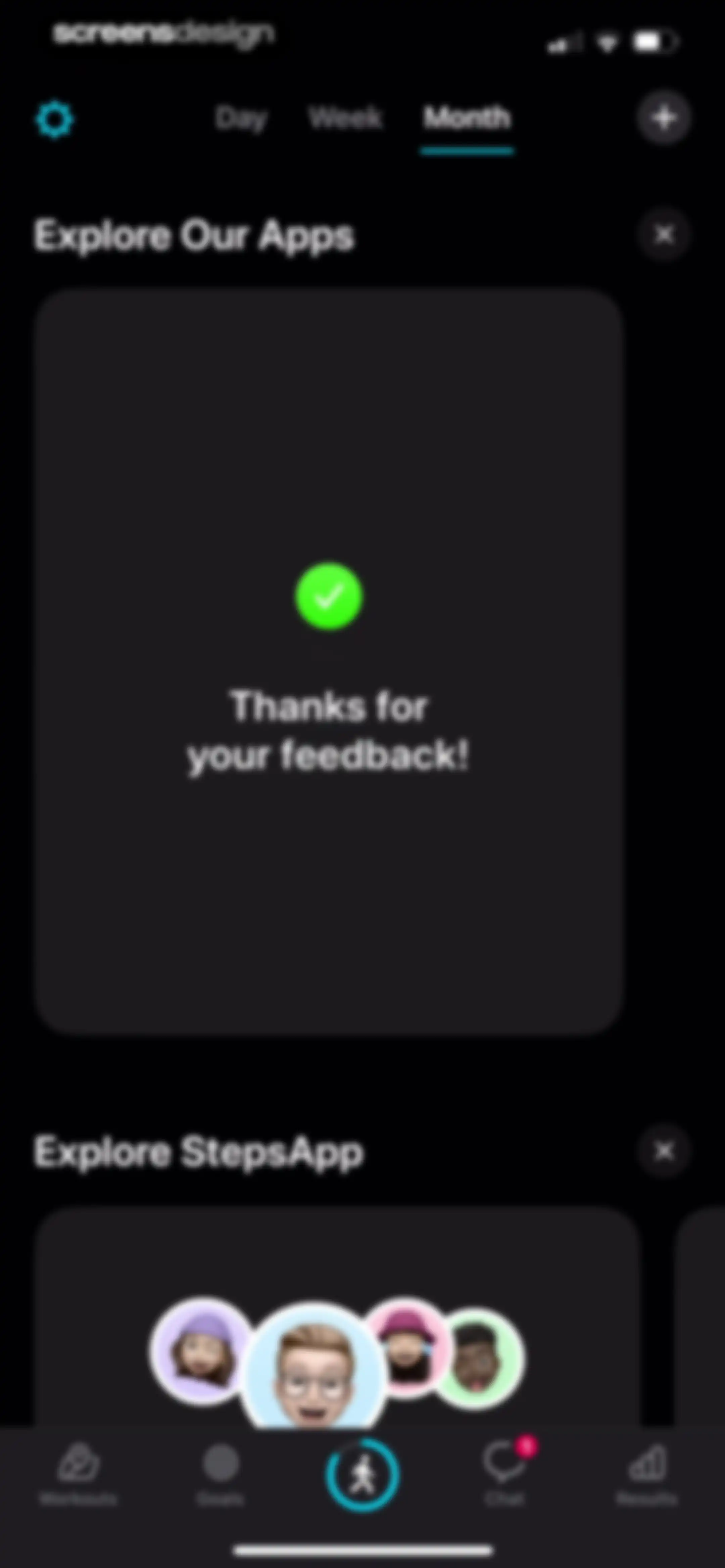 StepsApp Pedometer screen 72