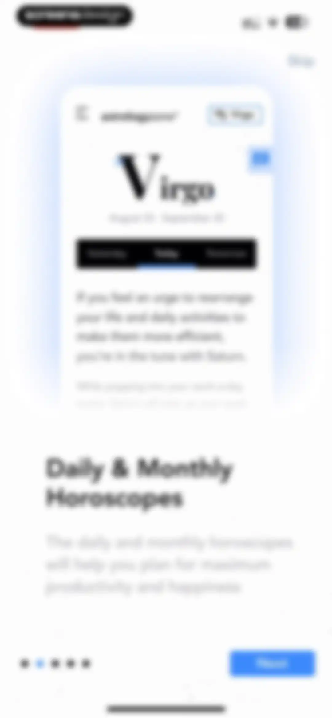 Astrology Zone Horoscopes screen 3