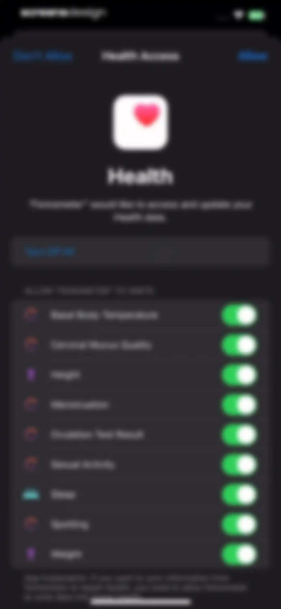 Femometer Fertility Tracker screen 15