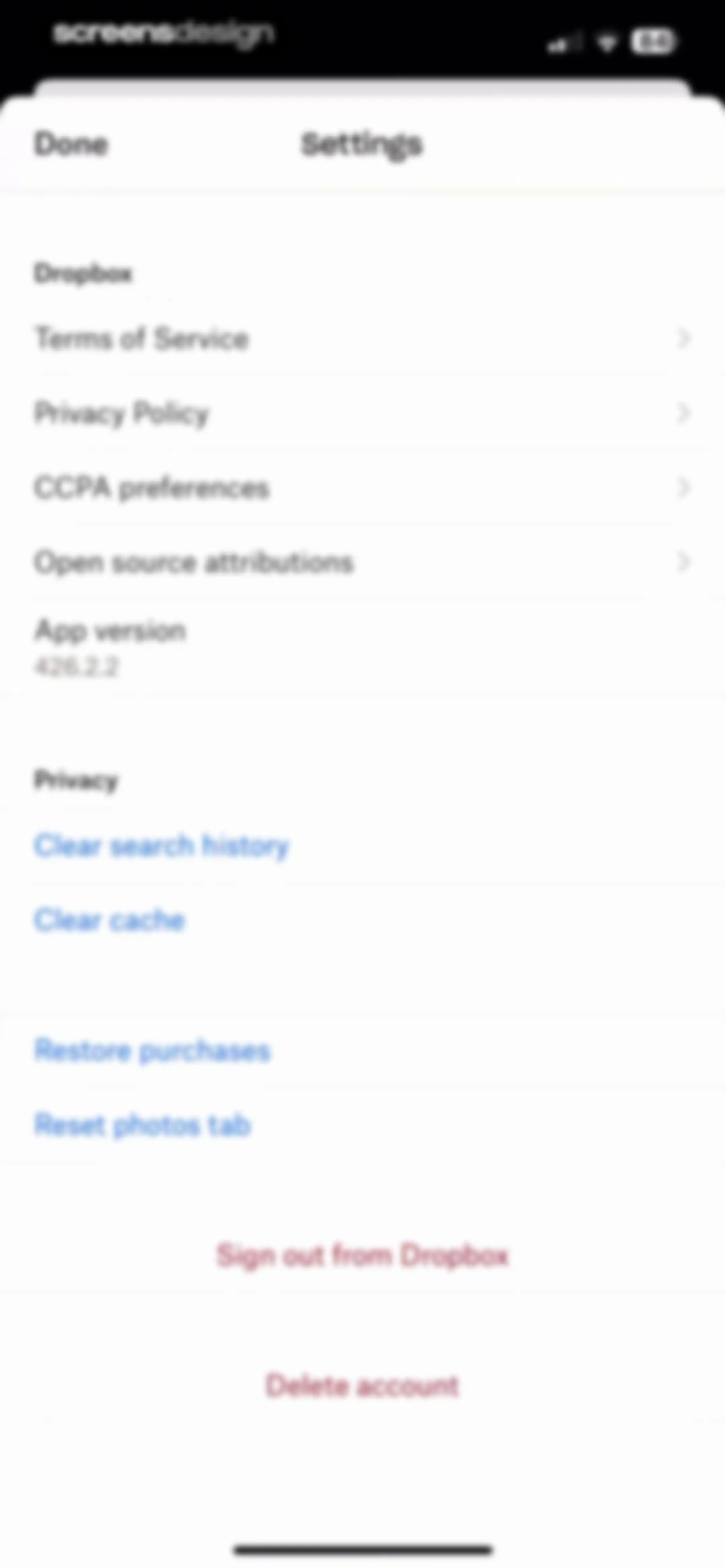 Dropbox: Cloud Storage Backup screen 152