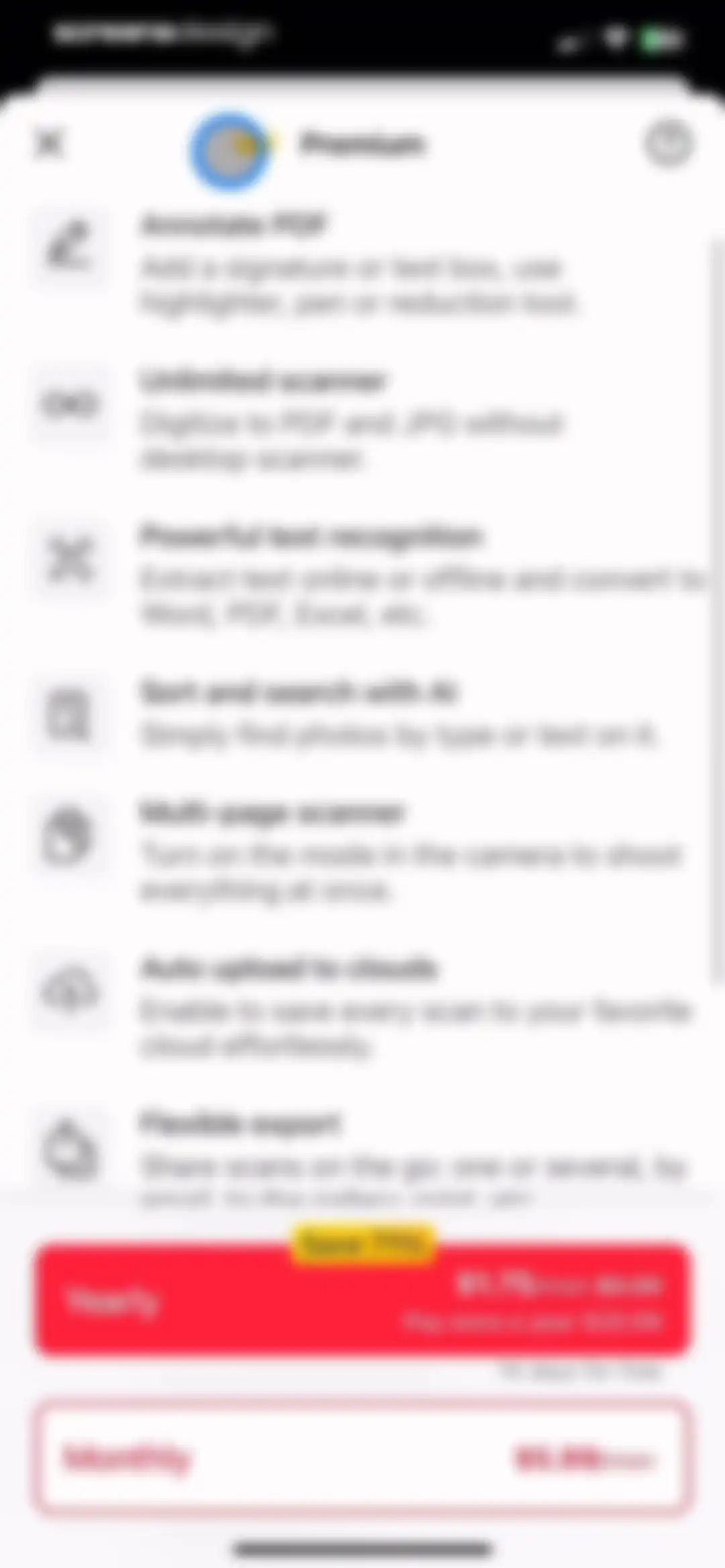 FineReader: PDF Scanner & OCR screen 60