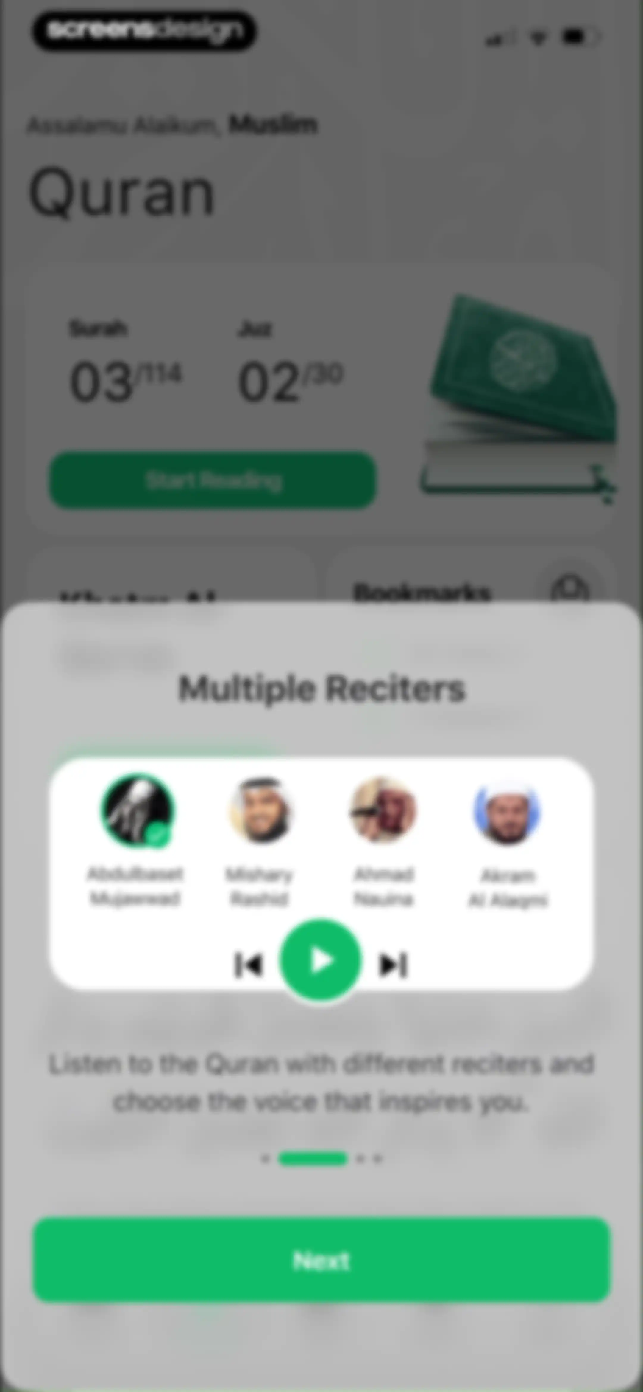 Muslim: Prayer Times, Qibla screen 61