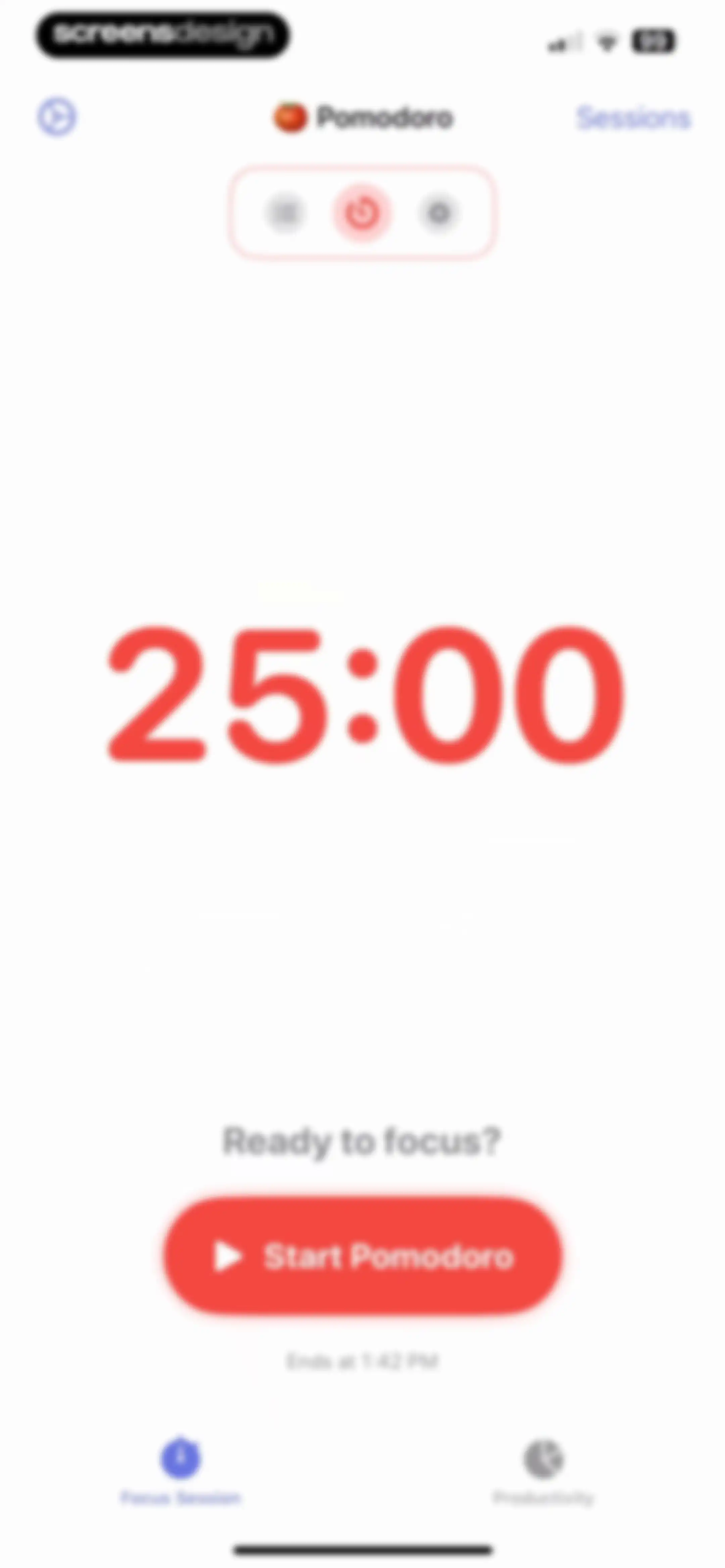 Focused Work - Pomodoro Timer screen 24