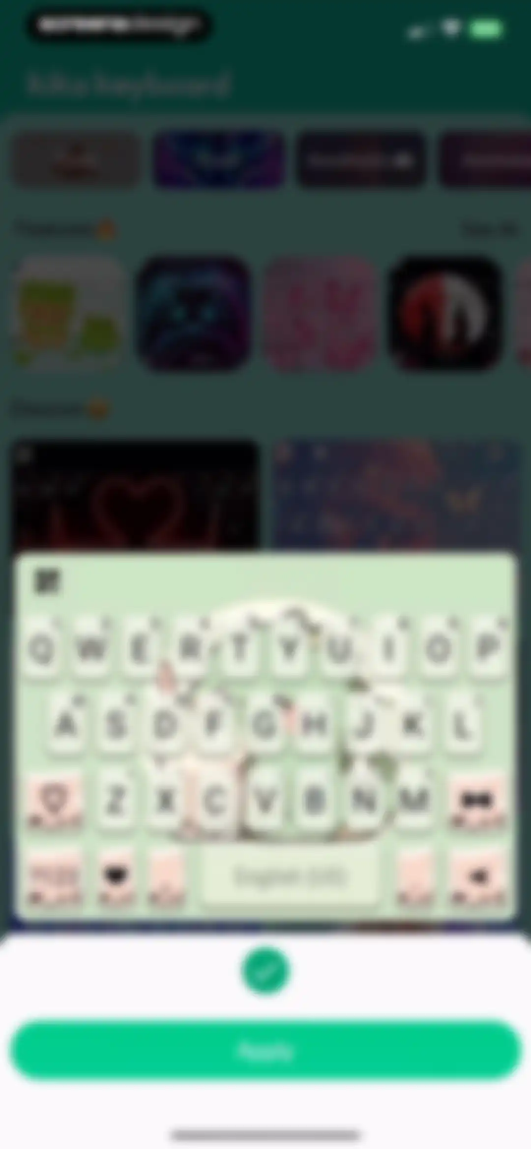 Kika Keyboard: Custom Themes screen 6