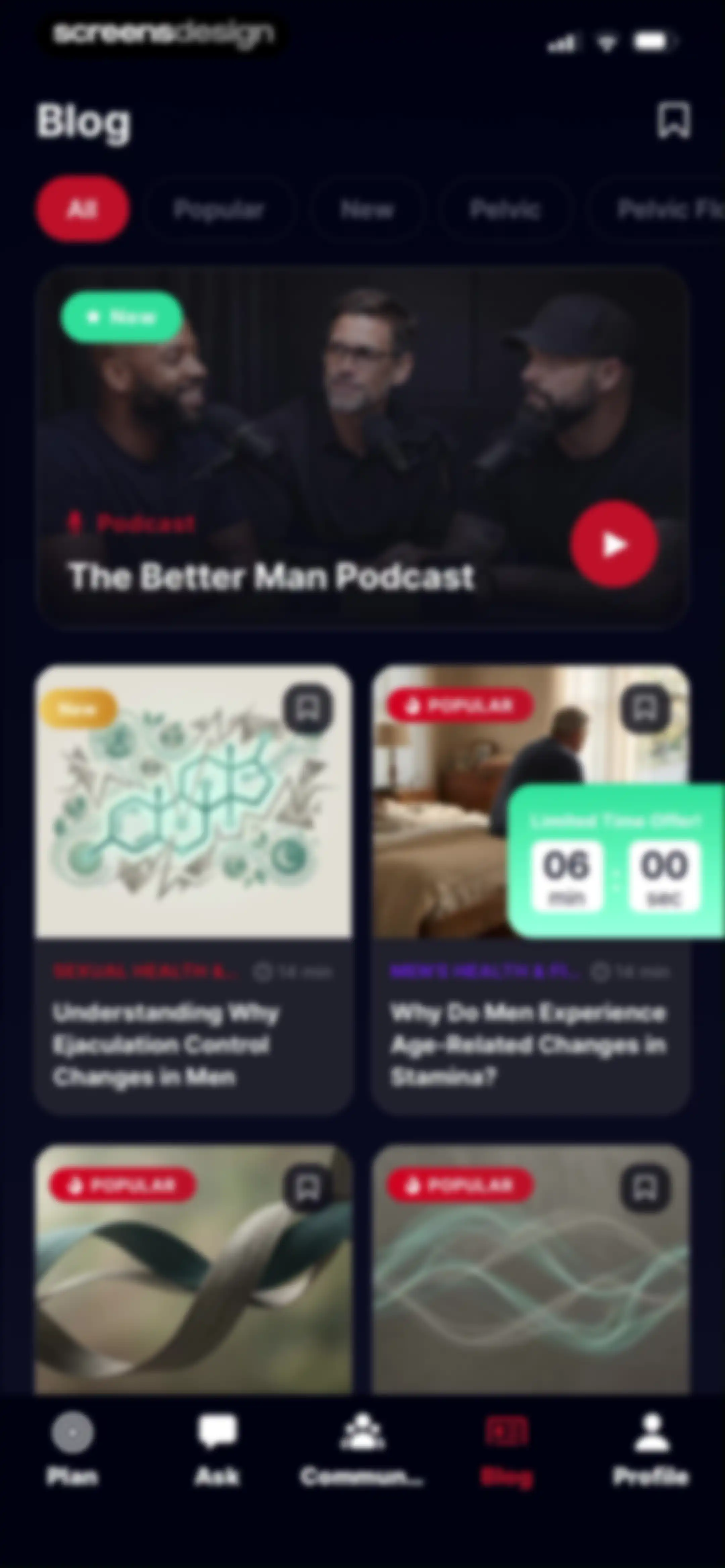 Kegel Men: Men's Health screen 115