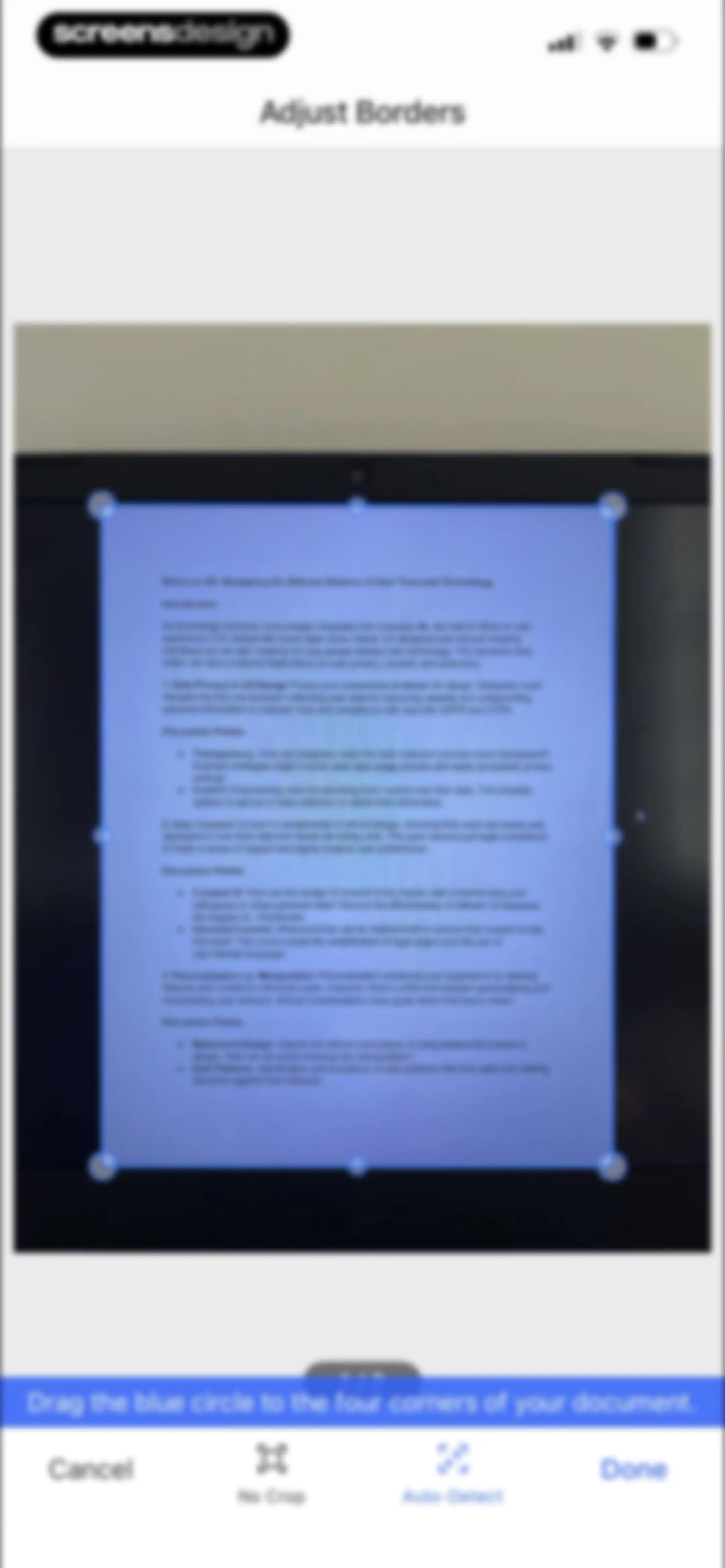 Mobile Scanner App - Scan PDF screen 20