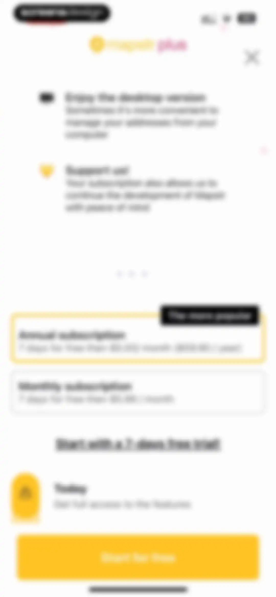 Mapstr – Save & Follow Places screen 21