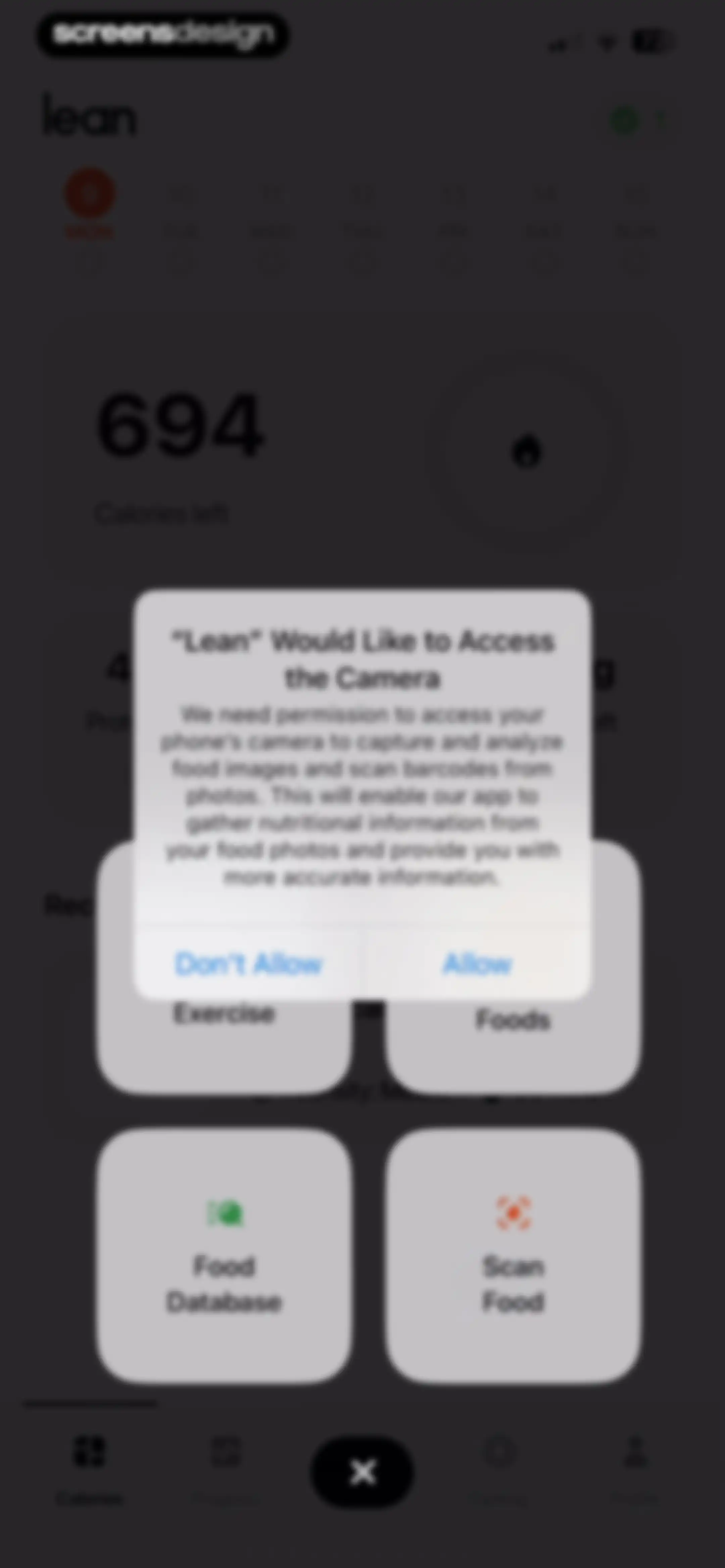 Lean: AI Macro Tracker screen 39