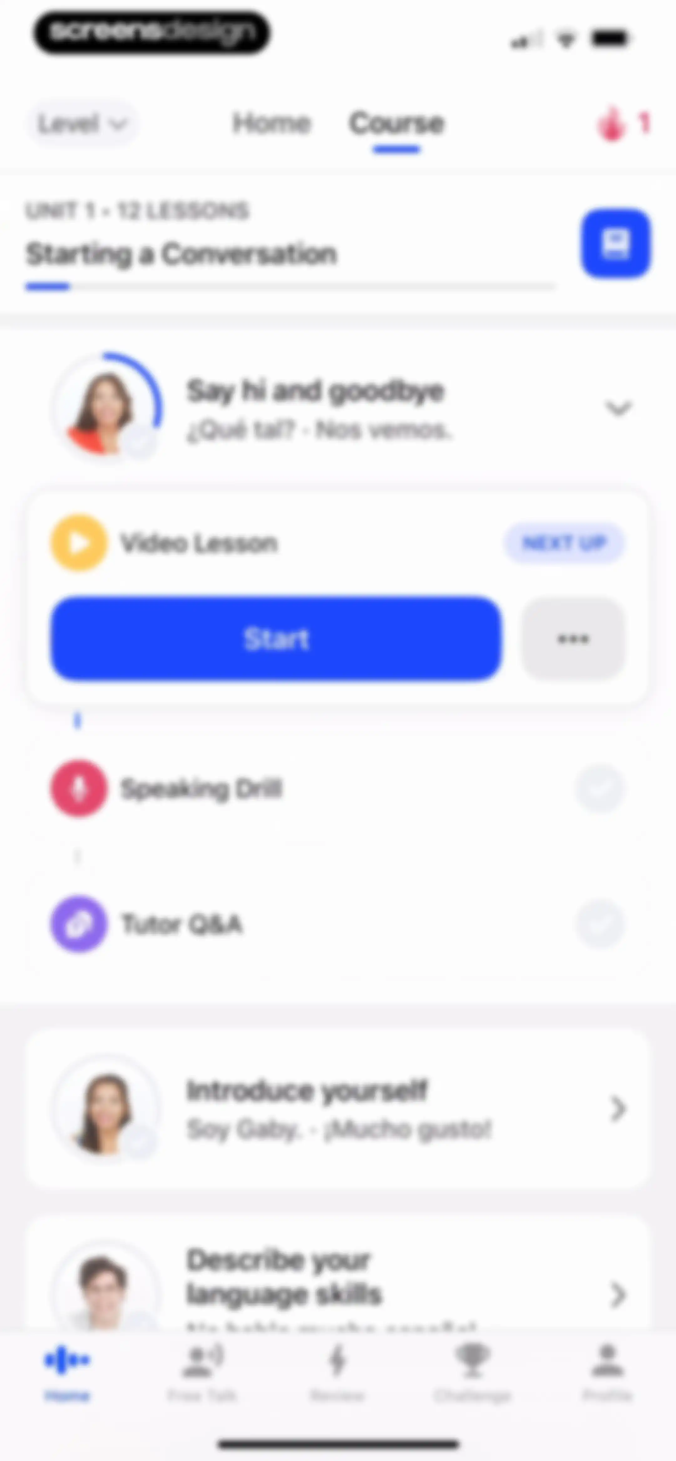 Speak: Language Learning screen 51