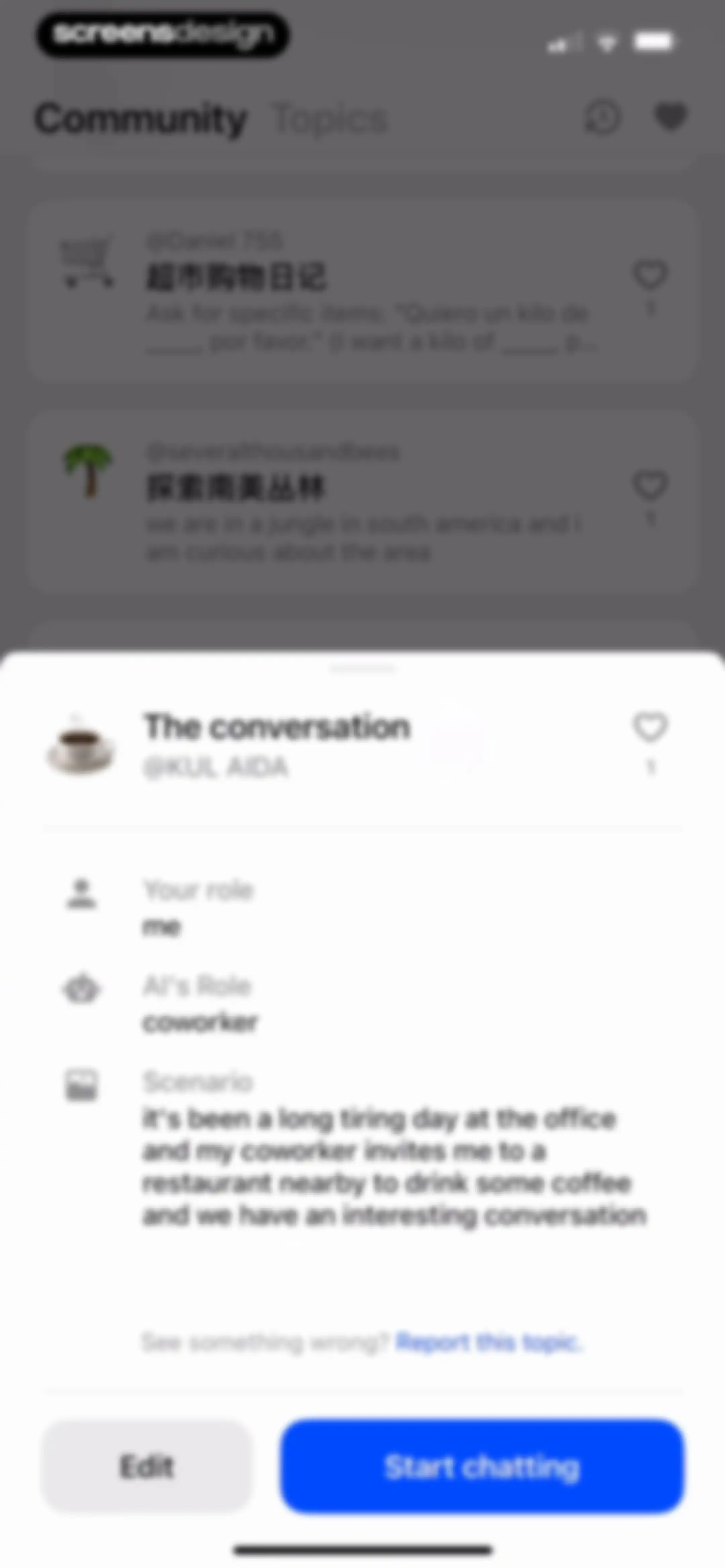Speak: Language Learning screen 136