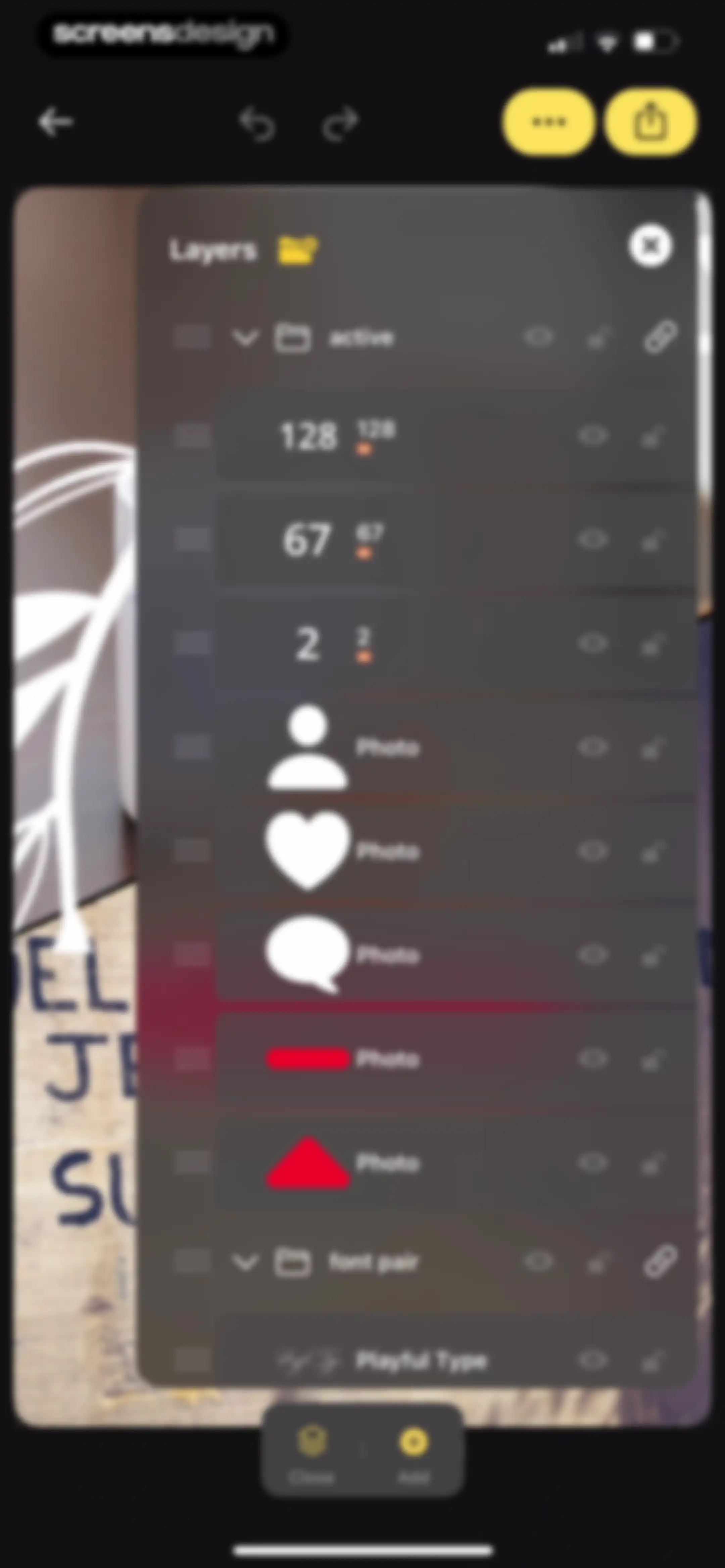 Leto: Font for Instagram Story screen 93
