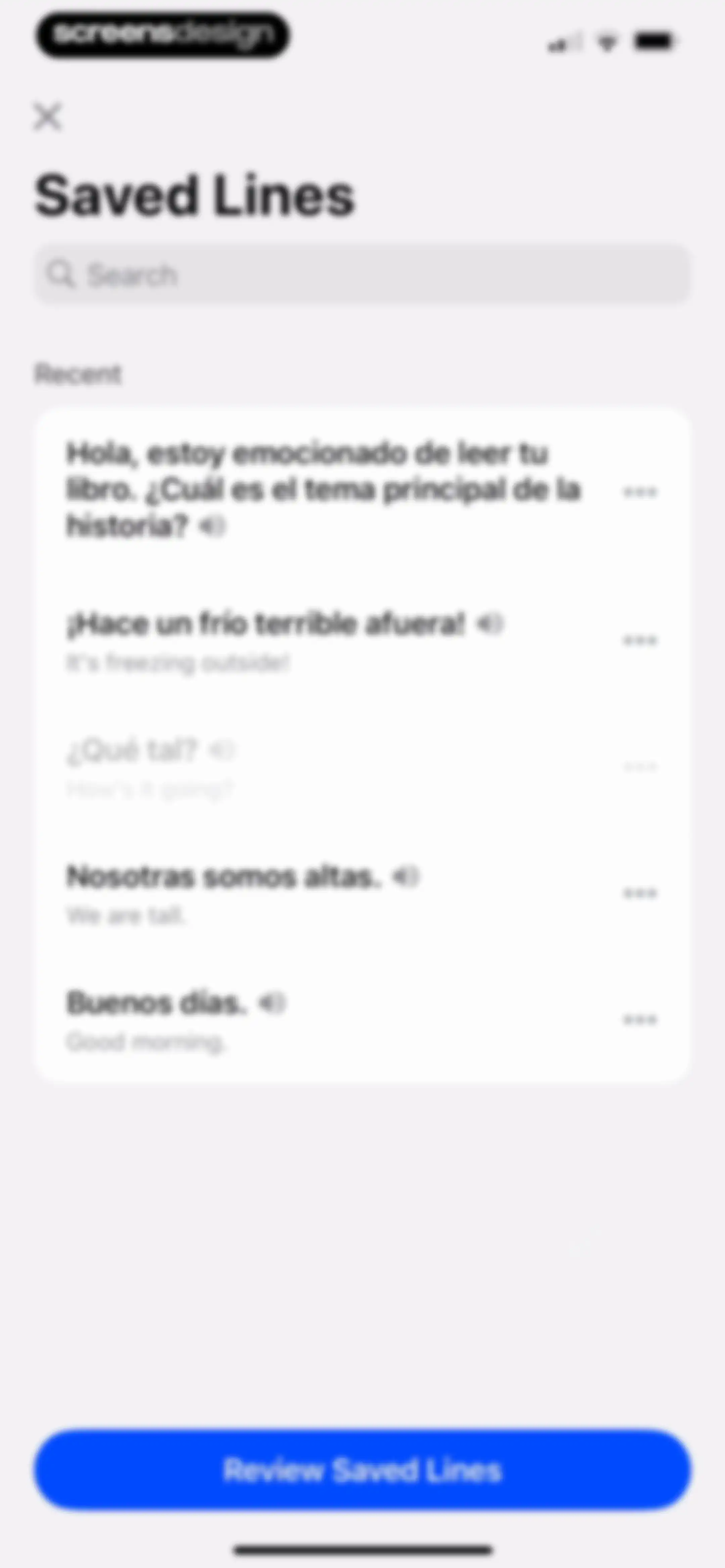 Speak: Language Learning screen 162