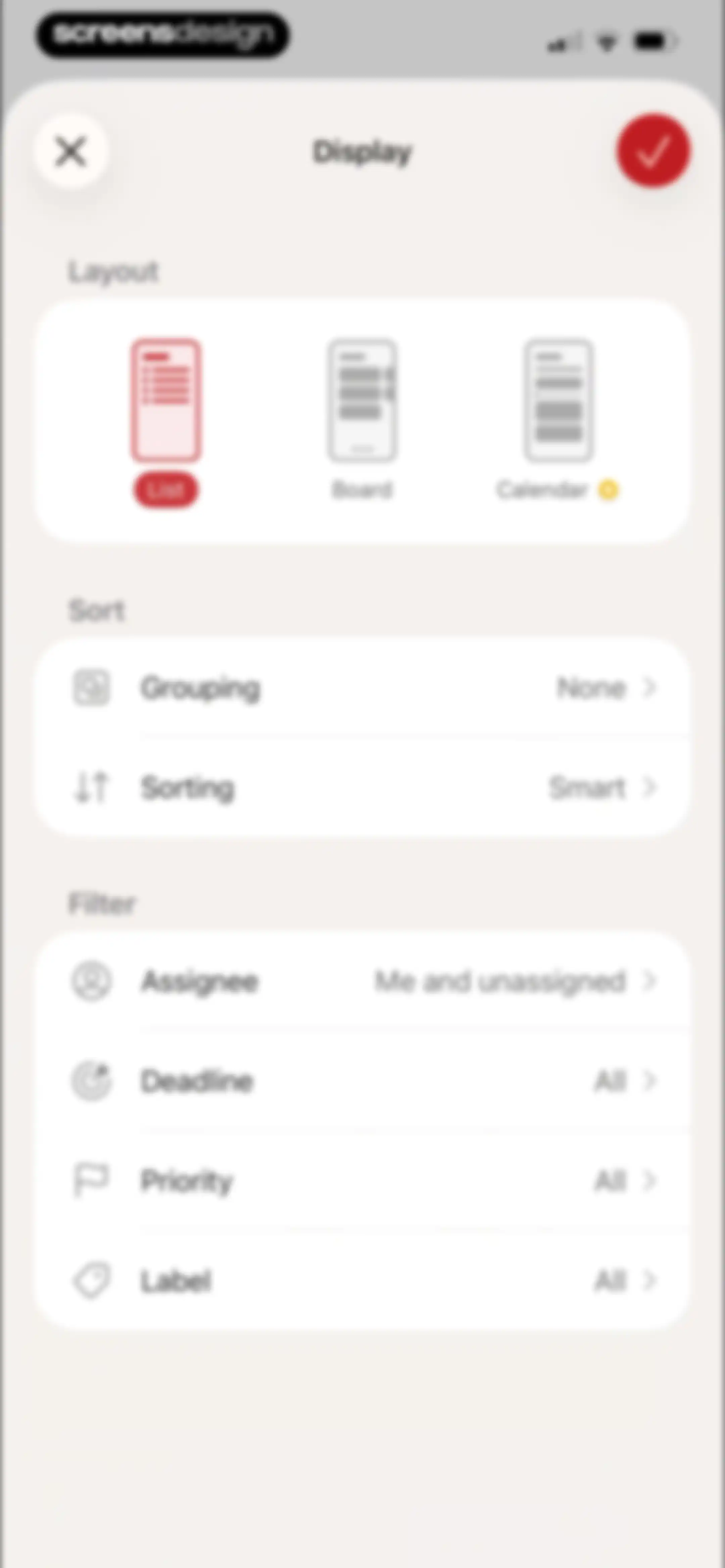 Todoist: To Do List & Calendar screen 108
