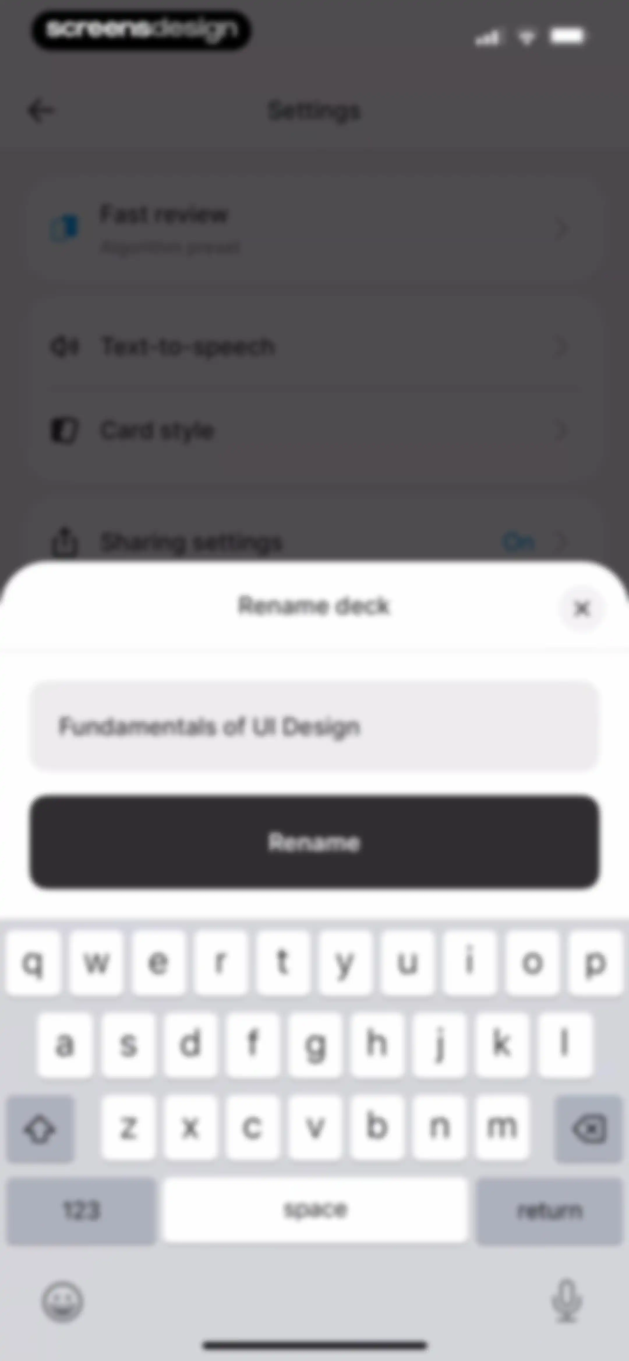 Noji - Flashcards study app screen 78