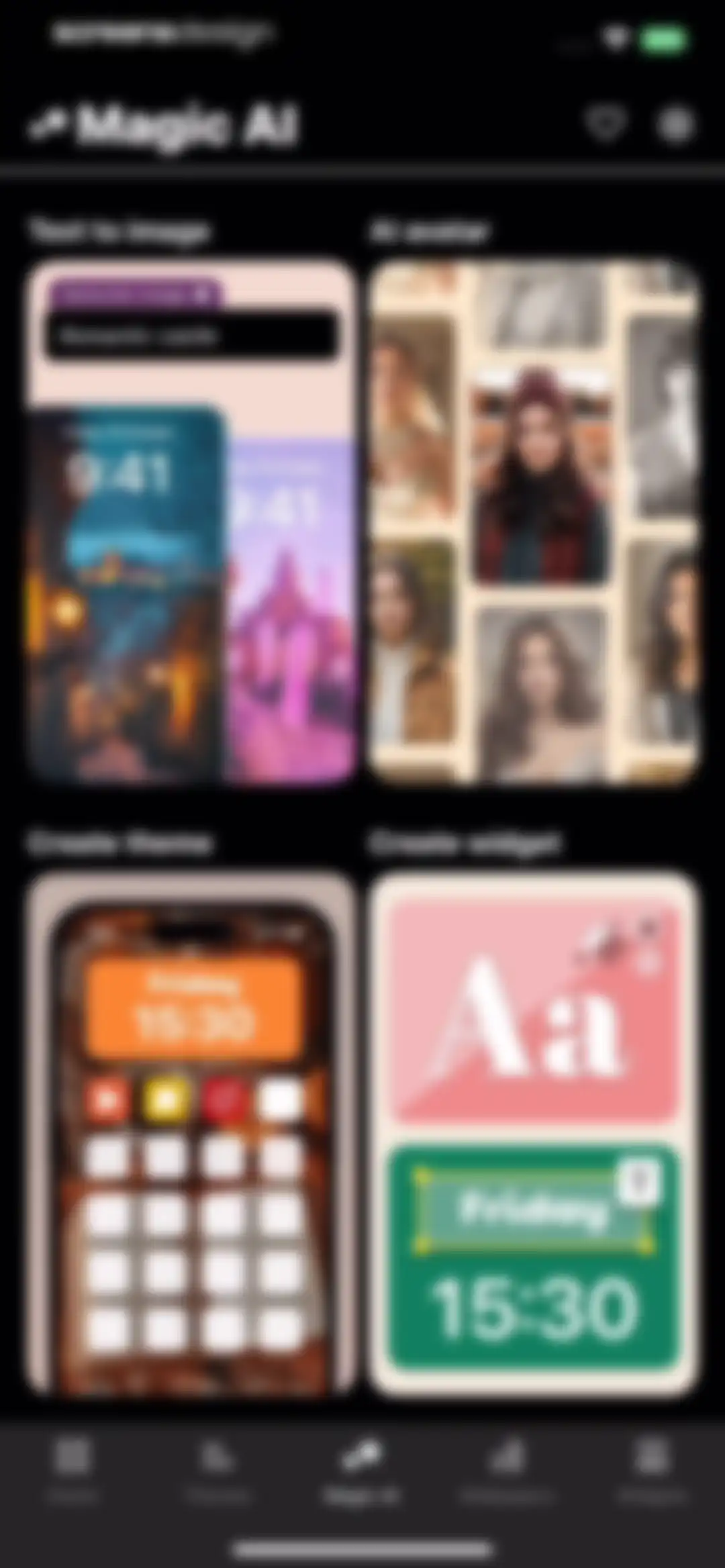 Aesthetic: App icons & Widgets screen 62