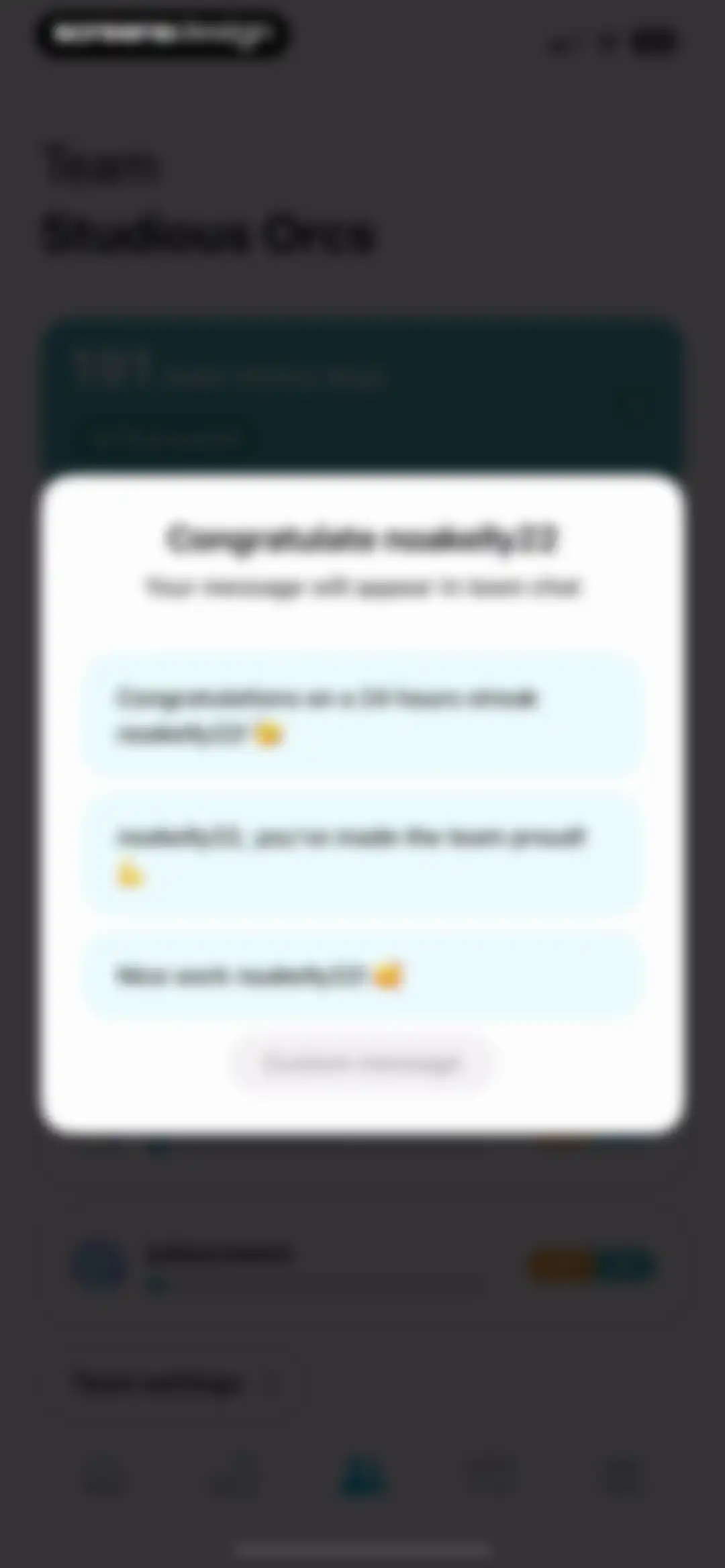 Brainbuddy: Quit PMO screen 183