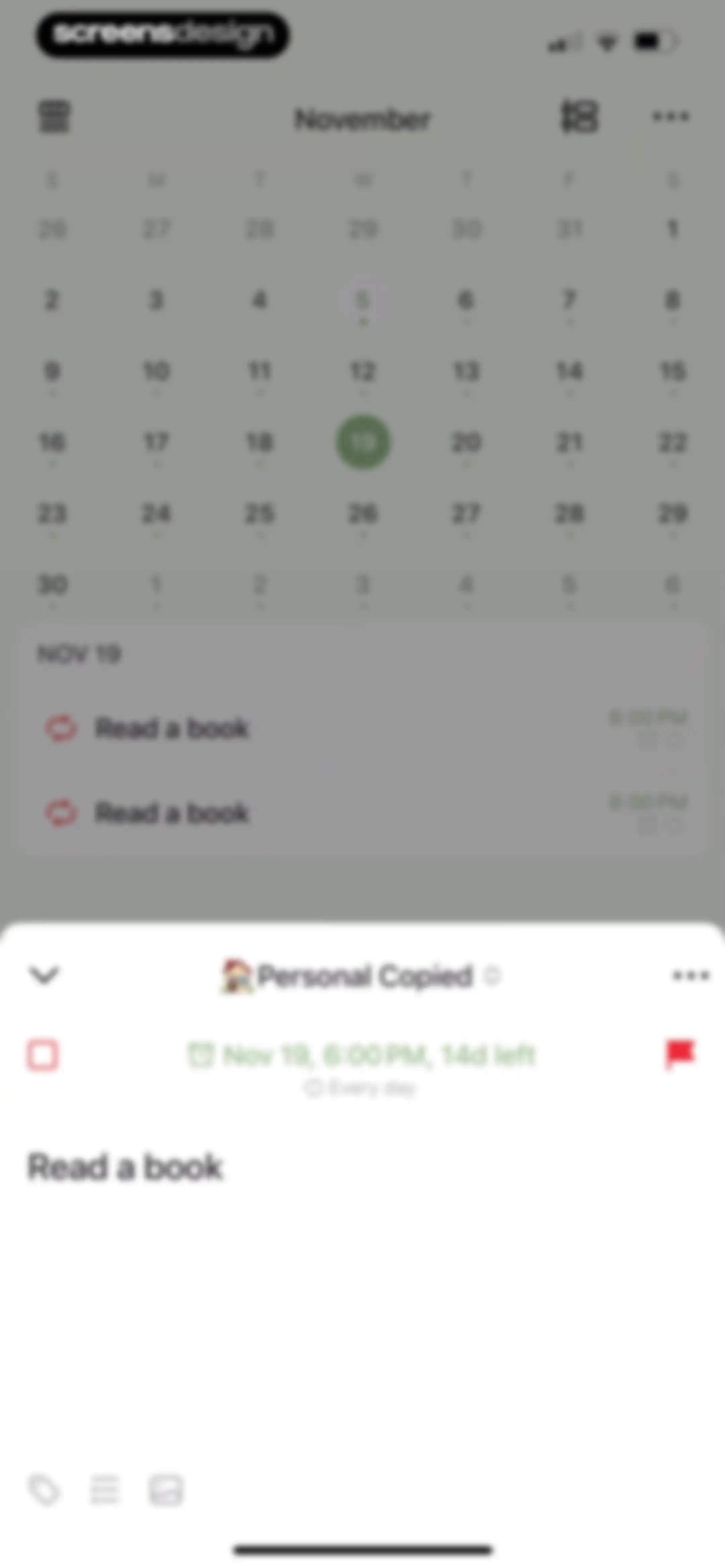 TickTick:To-Do List & Calendar screen 131