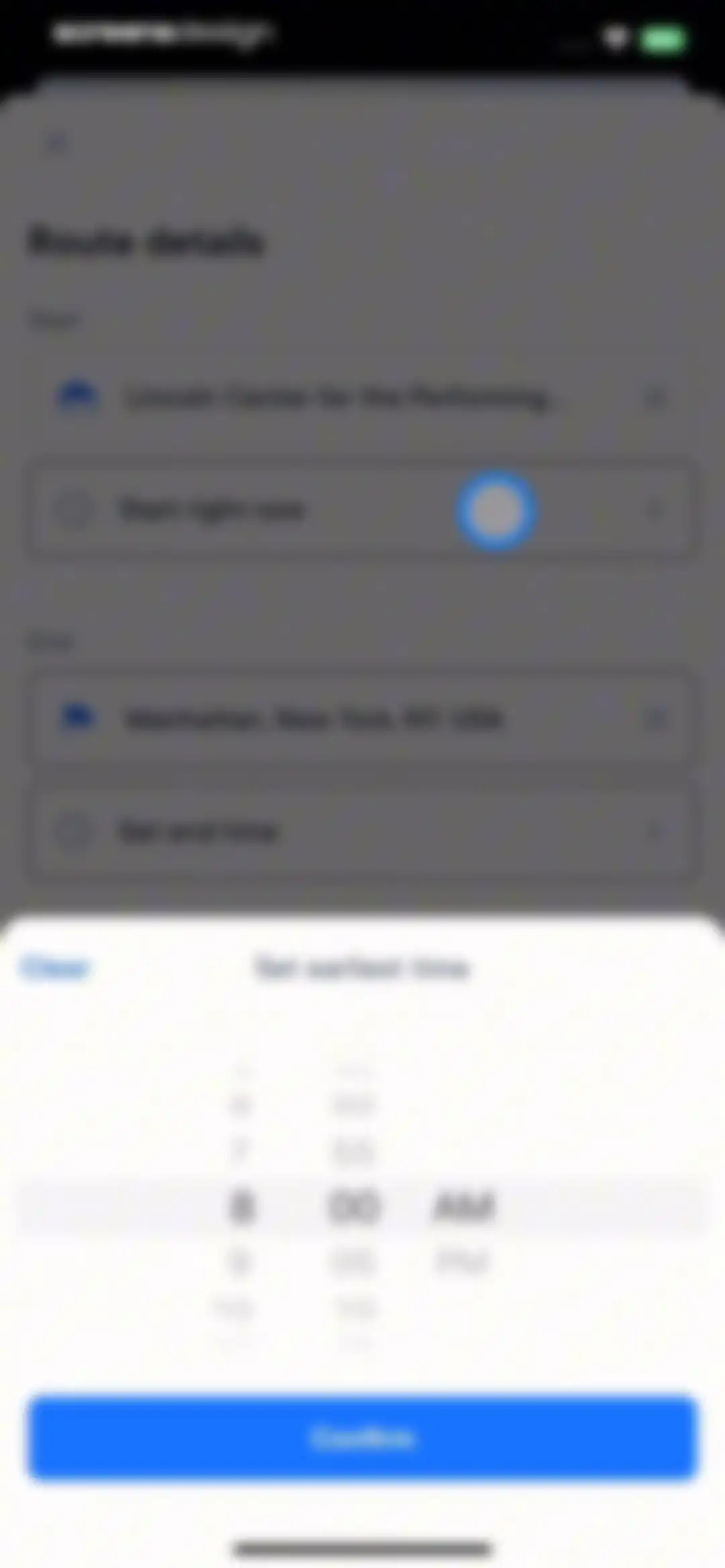 Spoke Route Planner screen 11