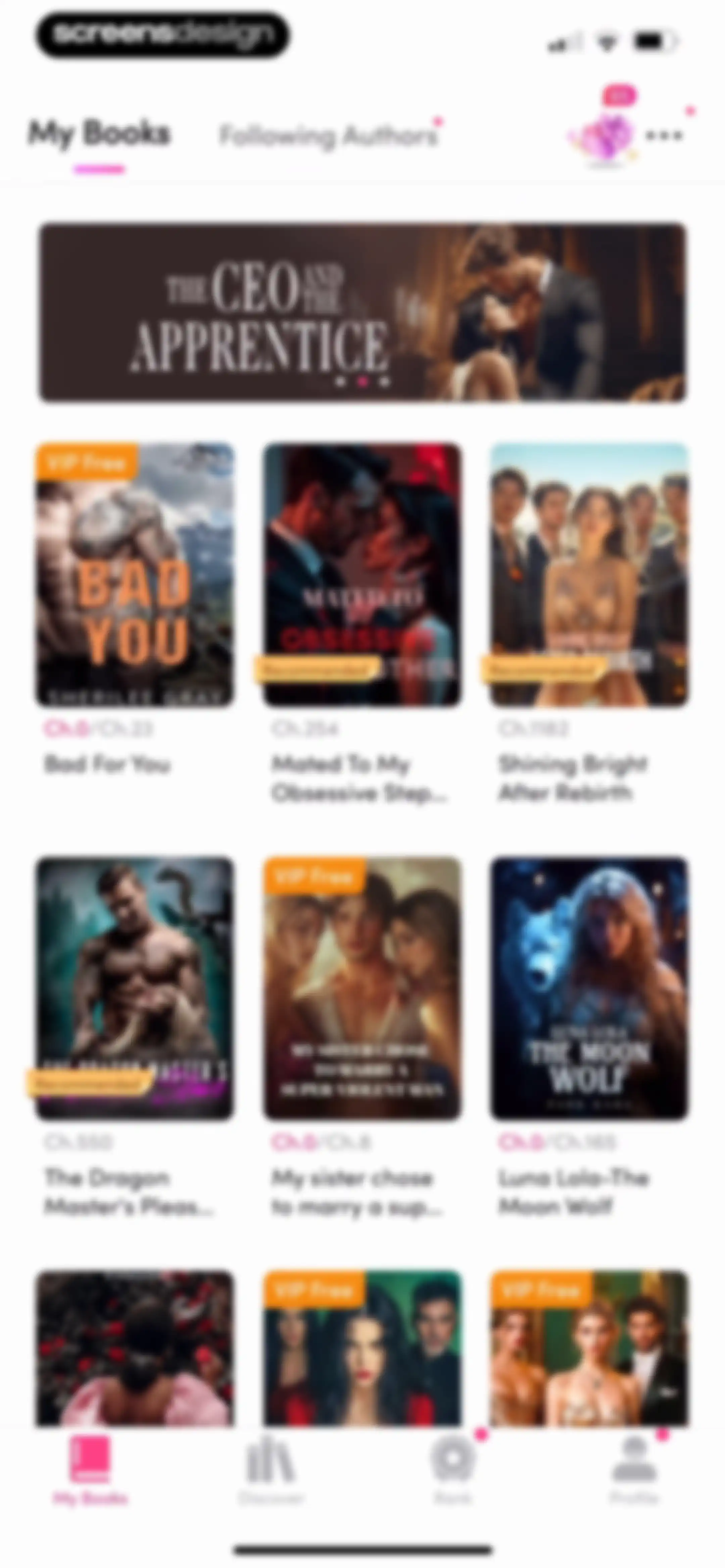 My Fiction: Stories & Novels screen 77