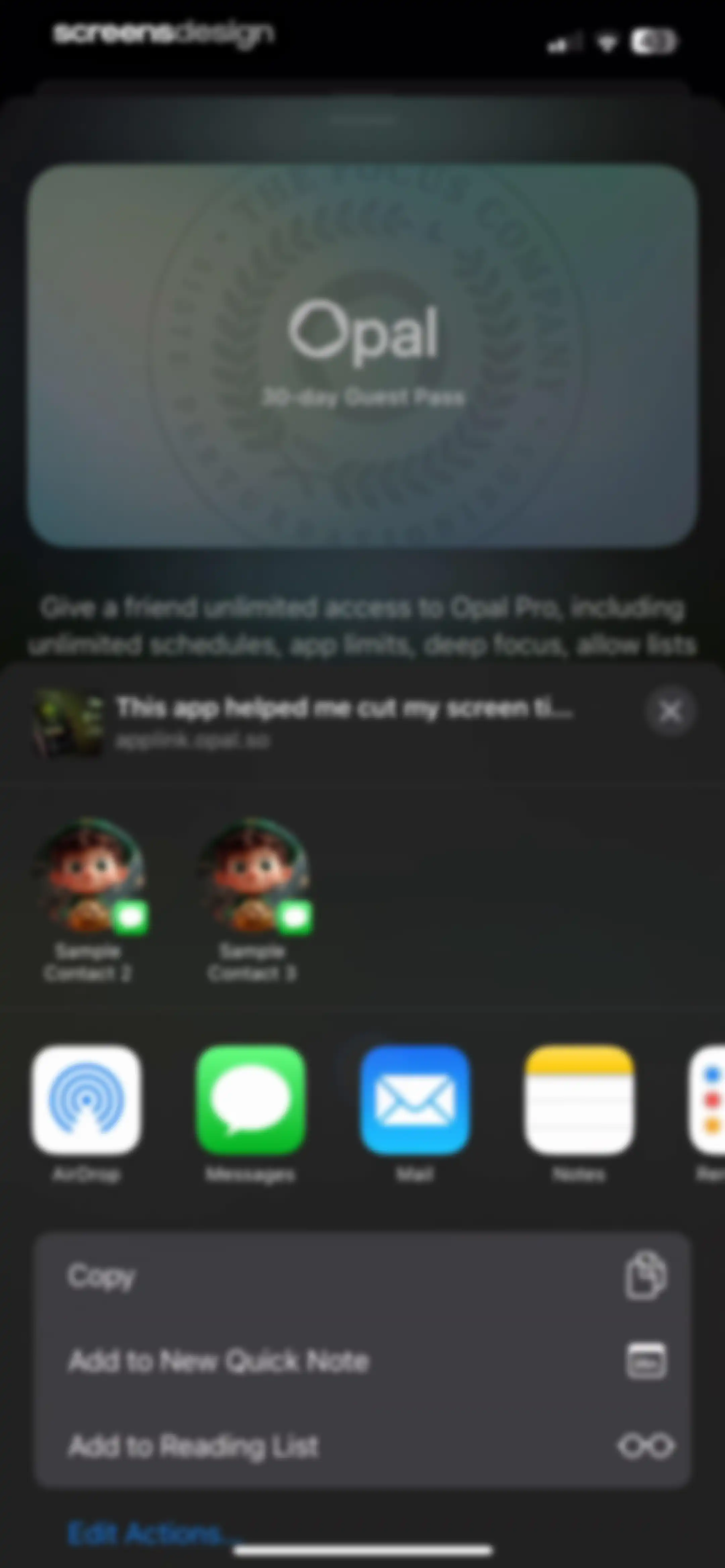 Opal: Screen Time Control screen 163